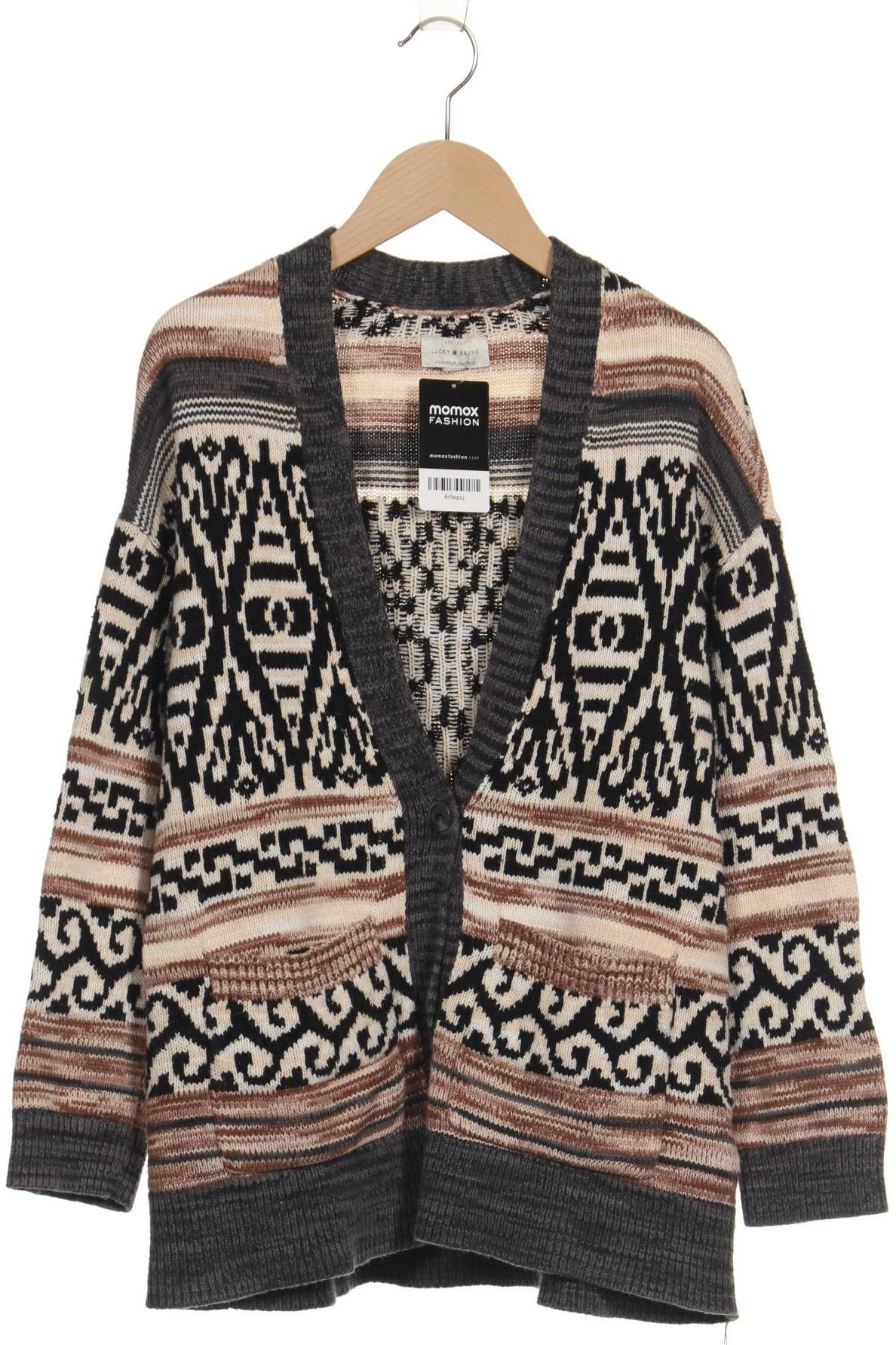 

Lucky Brand Damen Strickjacke, grau, Gr. 36