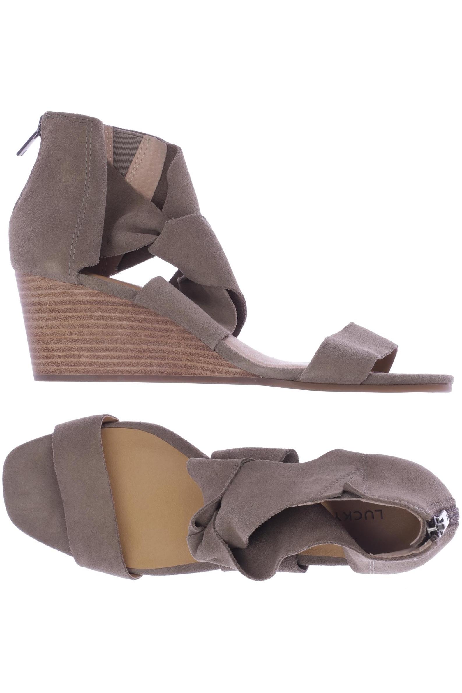 

Lucky Brand Damen Sandale, beige, Gr. 39