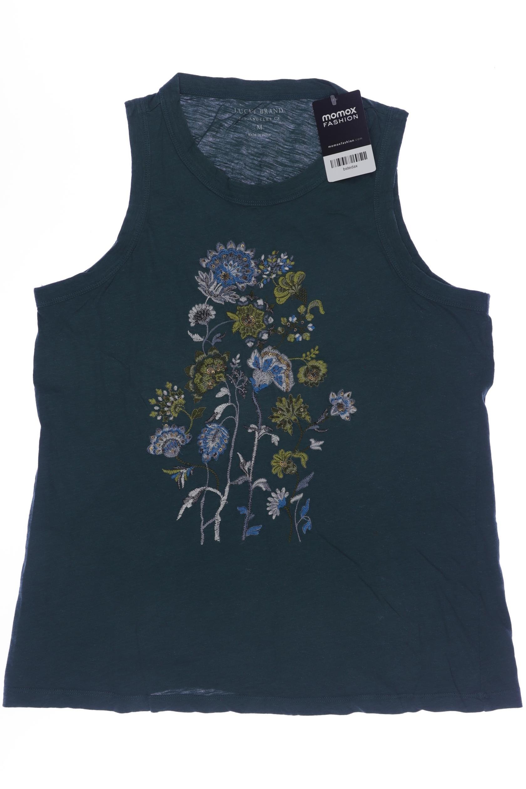 

Lucky Brand Damen Top, türkis, Gr. 38