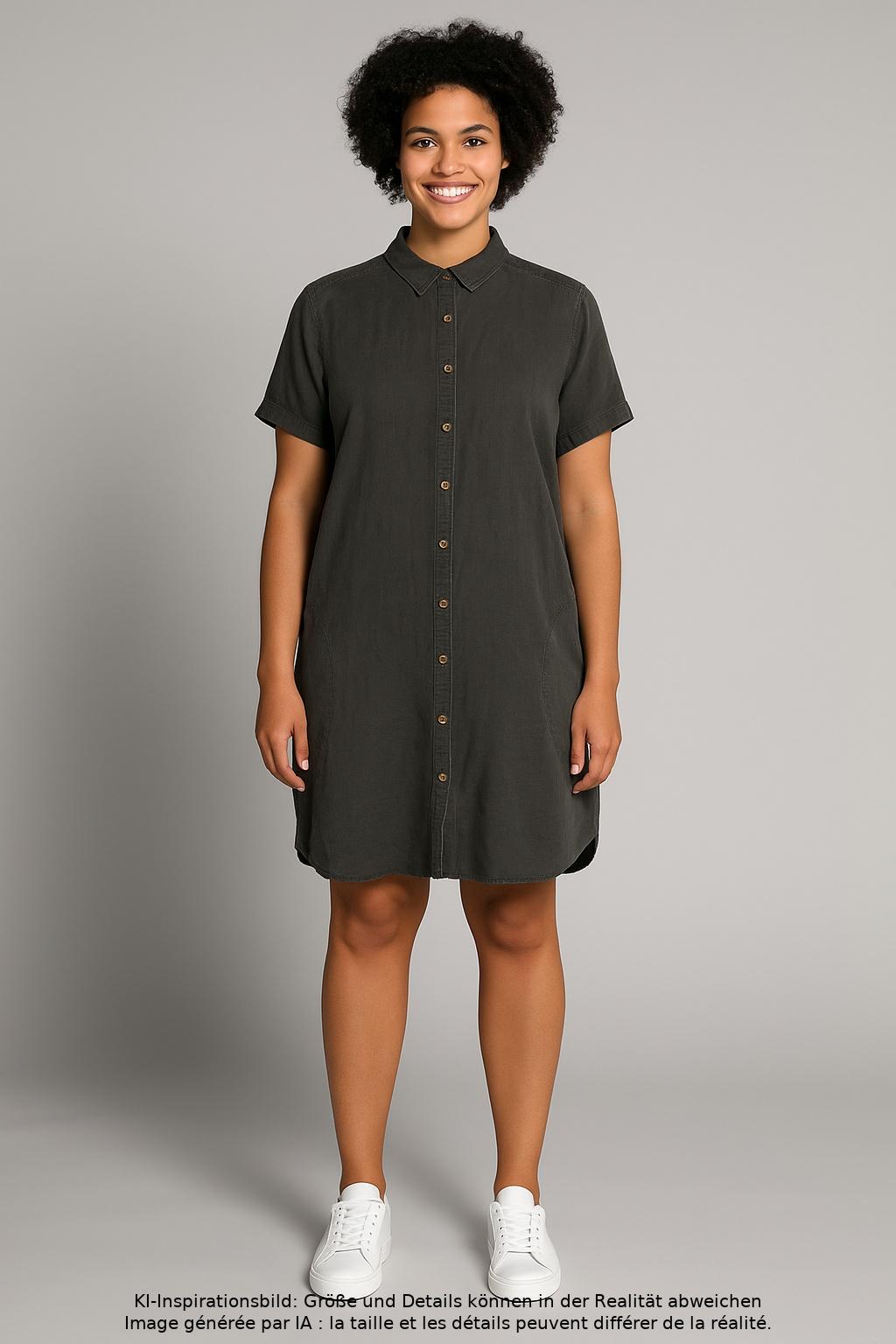 

Lucky Brand Damen Kleid, grau, Gr. 44