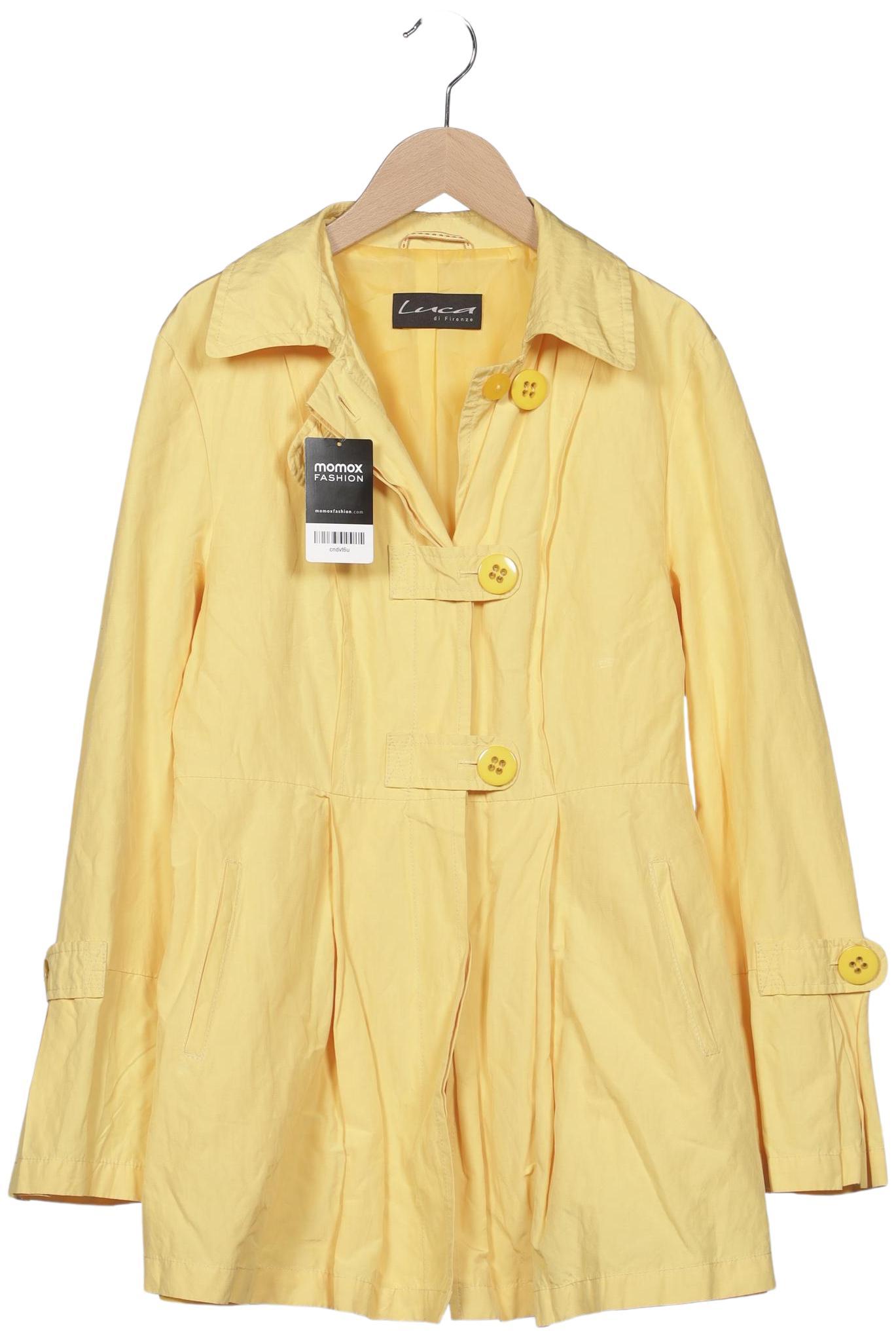 

Lucky de Luca Damen Mantel, gelb, Gr. 38