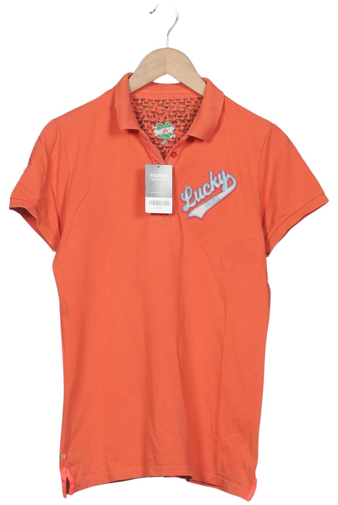 Thumbnail - Lucky de Luca Herren Poloshirt, orange, Gr. 54