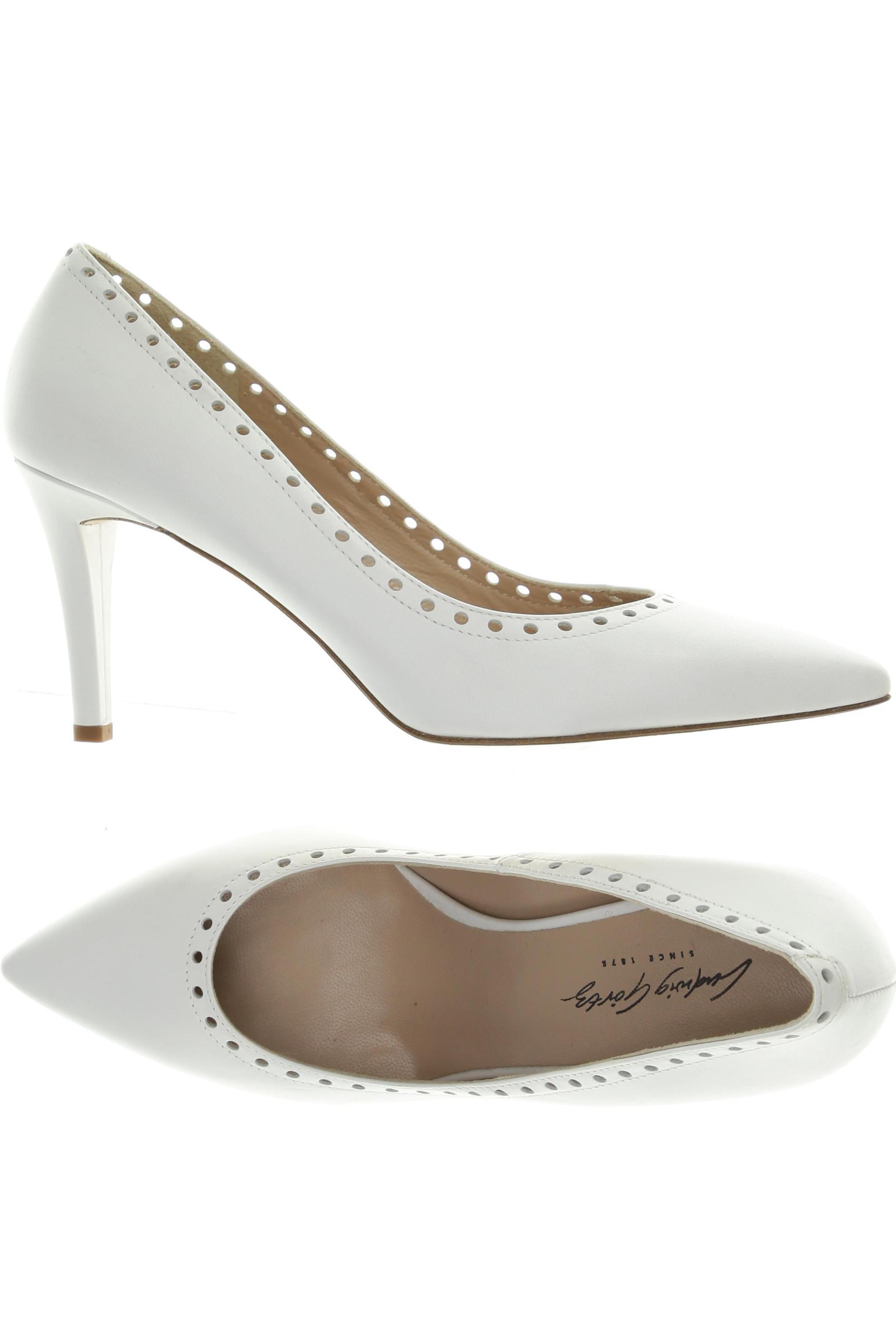 

Ludwig Görtz Damen Pumps, weiß, Gr. 39