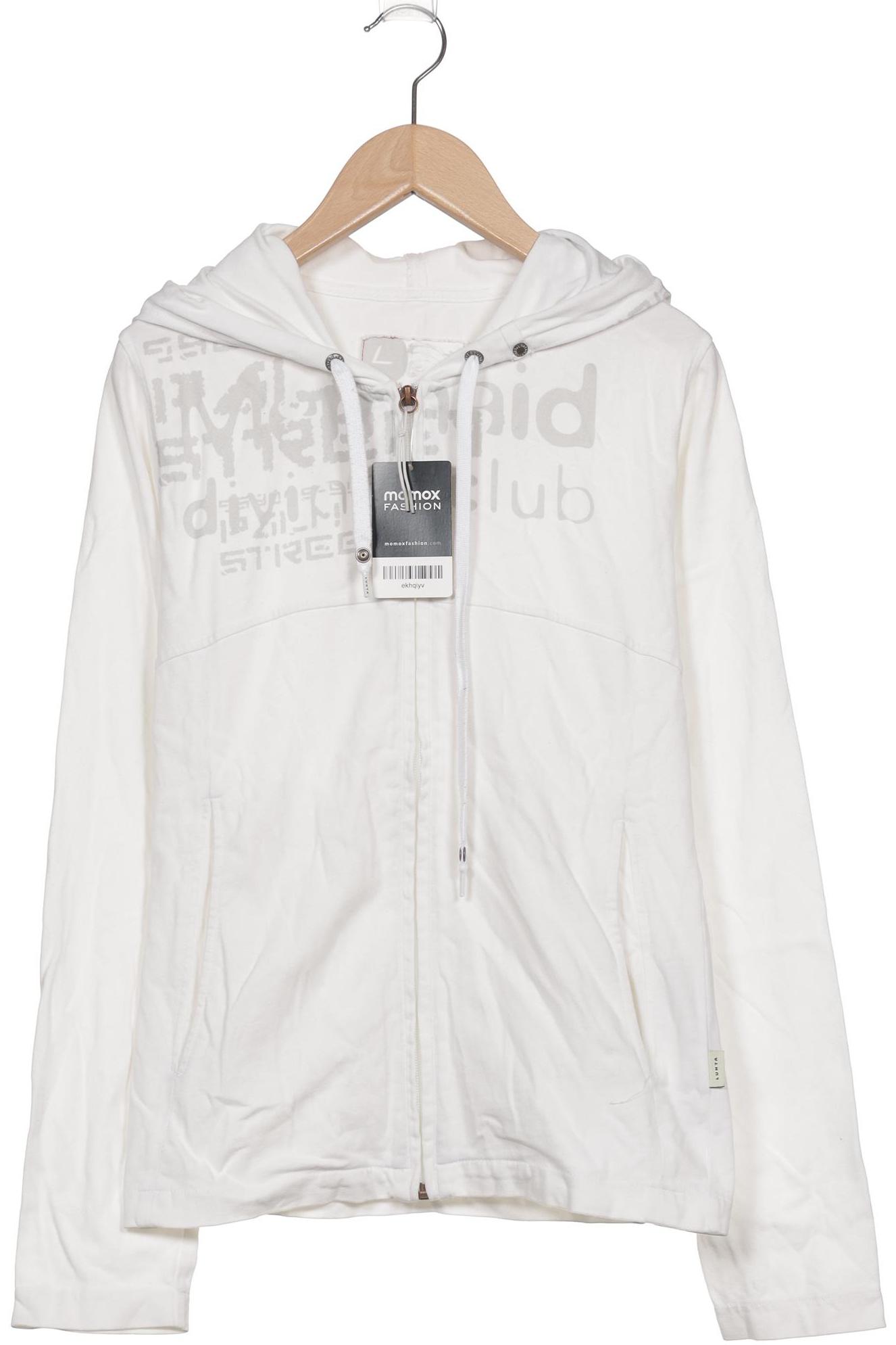 

Luhta Damen Kapuzenpullover, weiß, Gr. 36