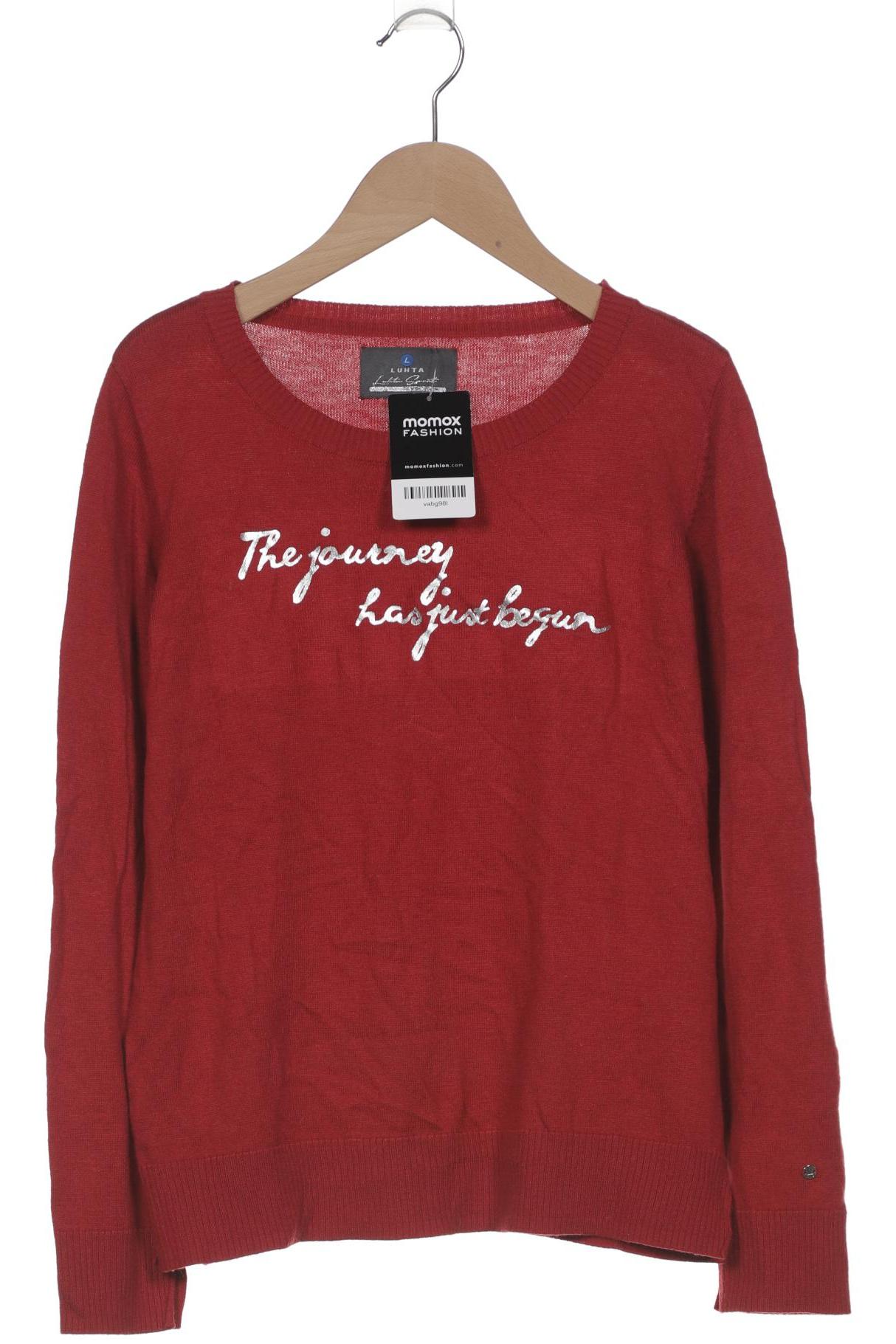 

Luhta Damen Pullover, rot, Gr. 36