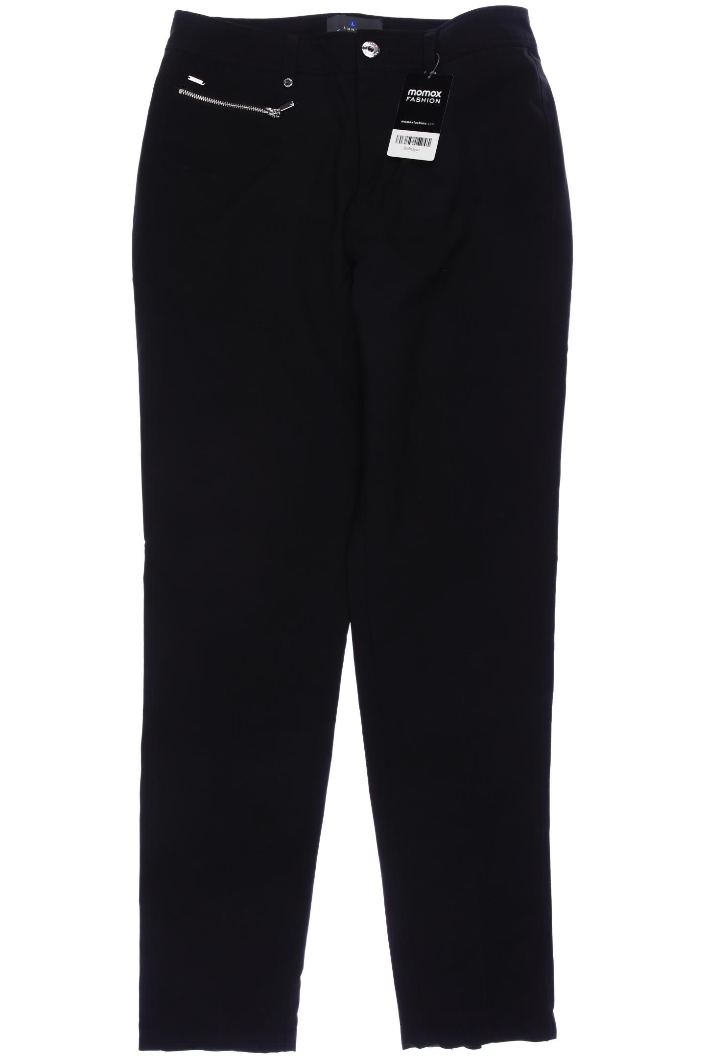 

Luhta Damen Stoffhose, schwarz, Gr. 34
