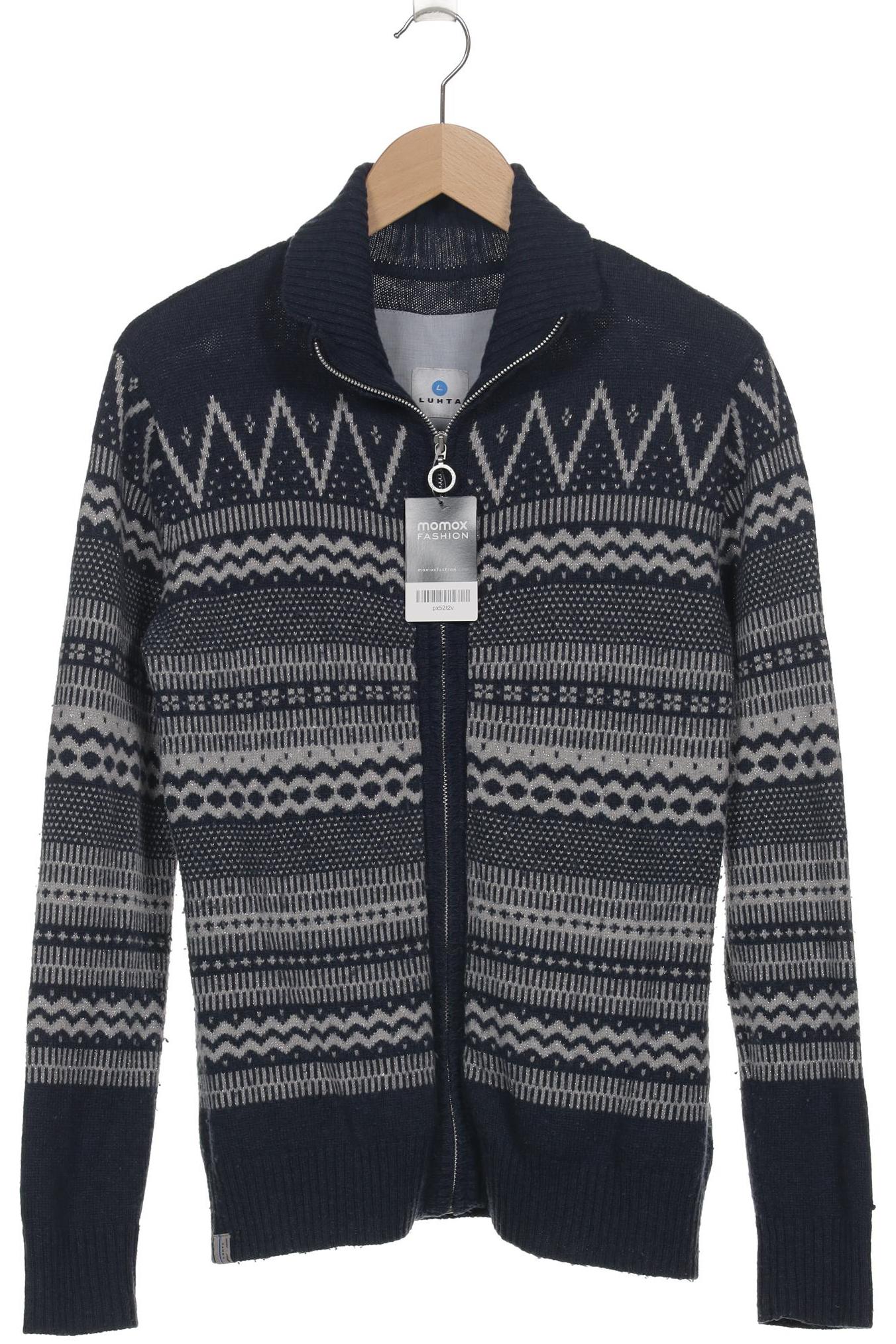 

Luhta Damen Strickjacke, marineblau, Gr. 44