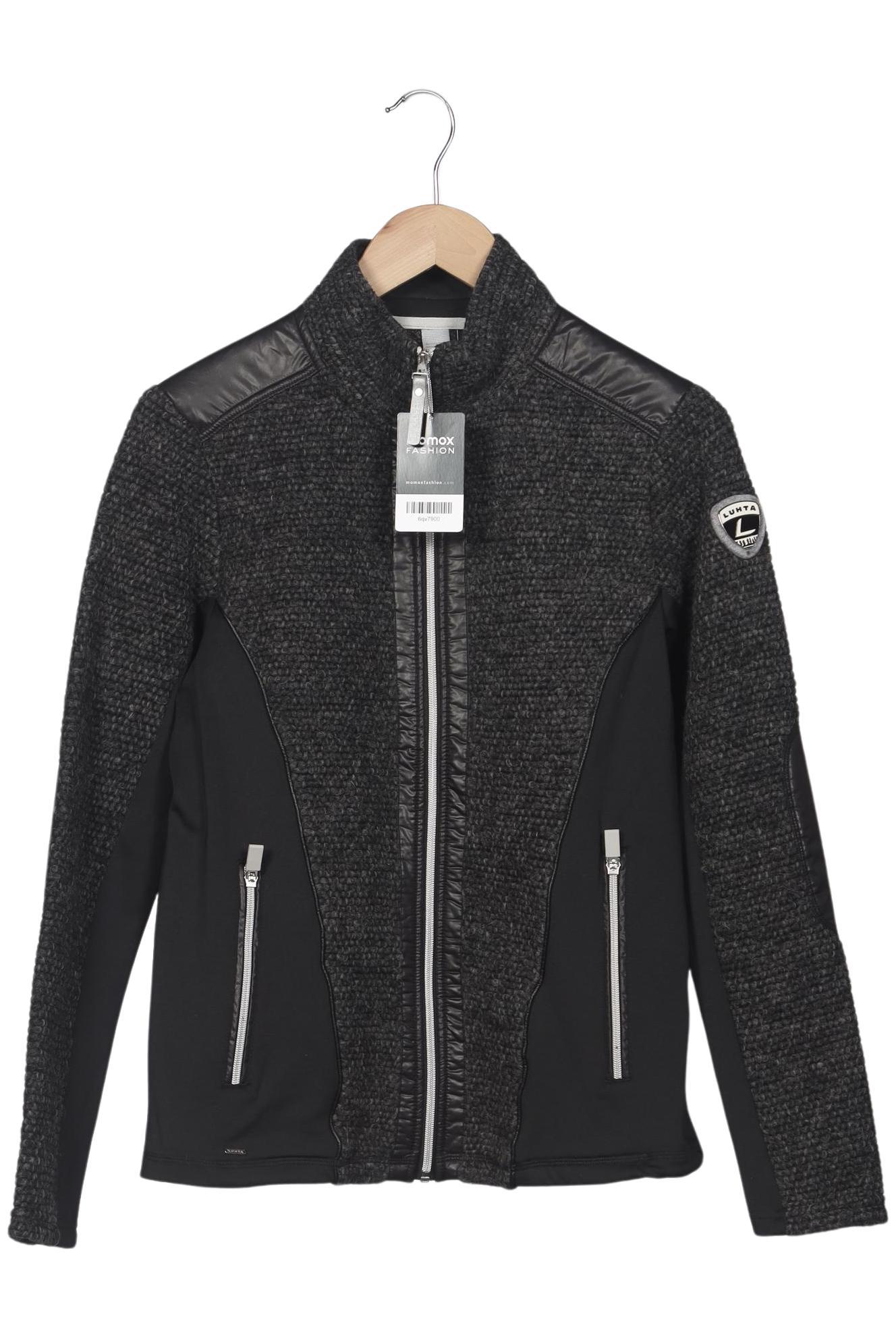 

Luhta Damen Sweatshirt, schwarz, Gr. 42