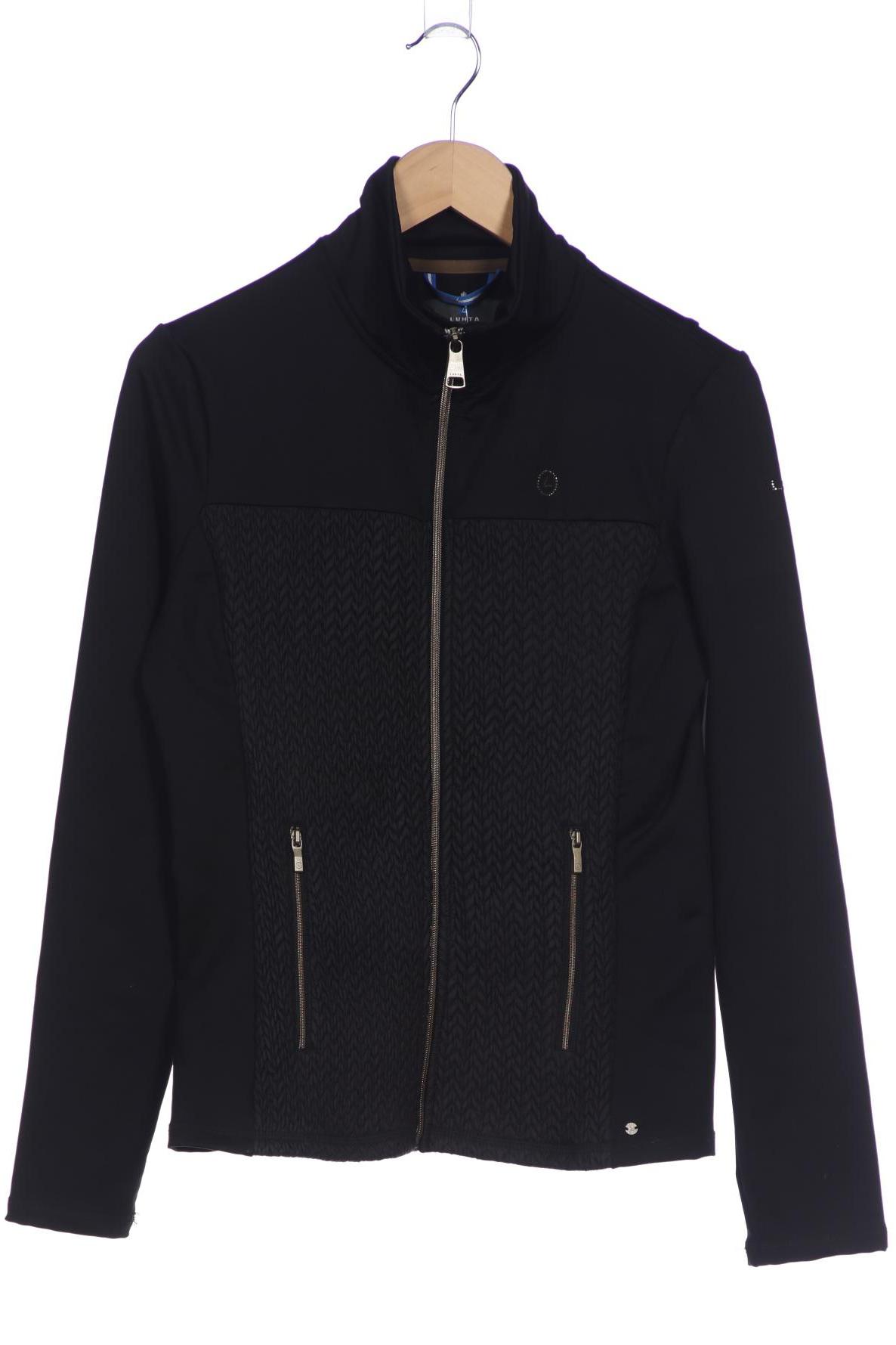 

Luhta Damen Sweatshirt, schwarz, Gr. 38