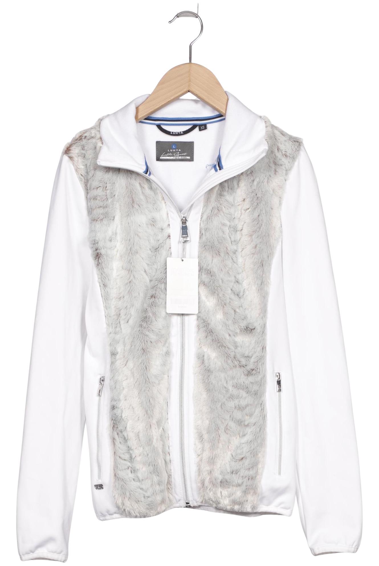 

Luhta Damen Sweatshirt, weiß, Gr. 34