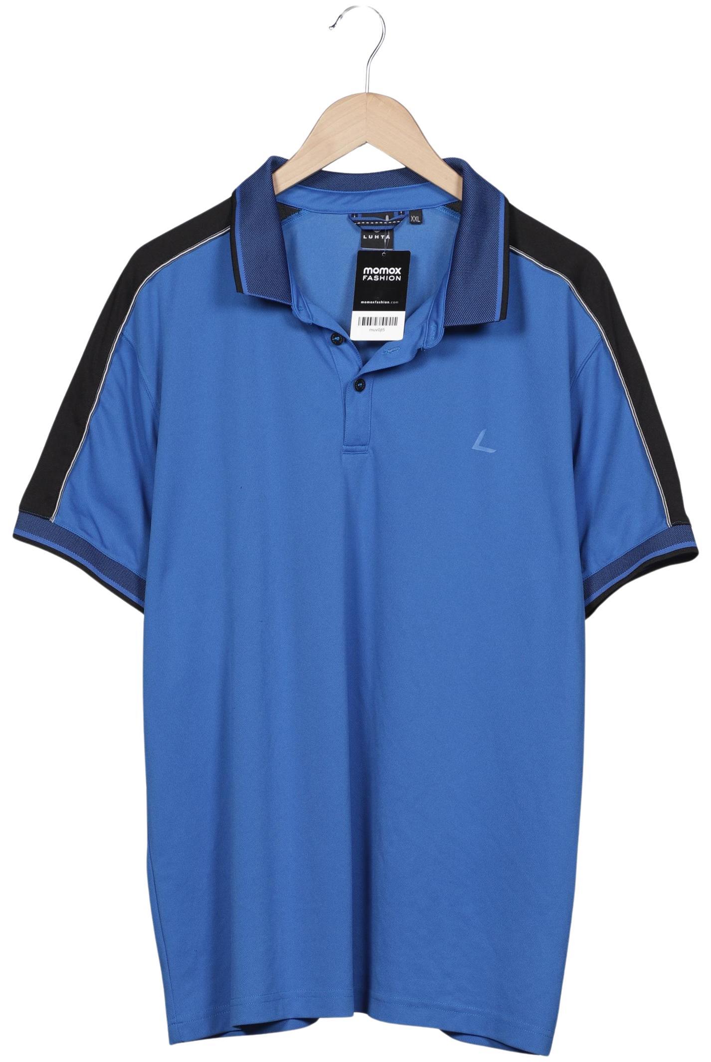 Thumbnail - Luhta Herren Poloshirt, blau, Gr. 56