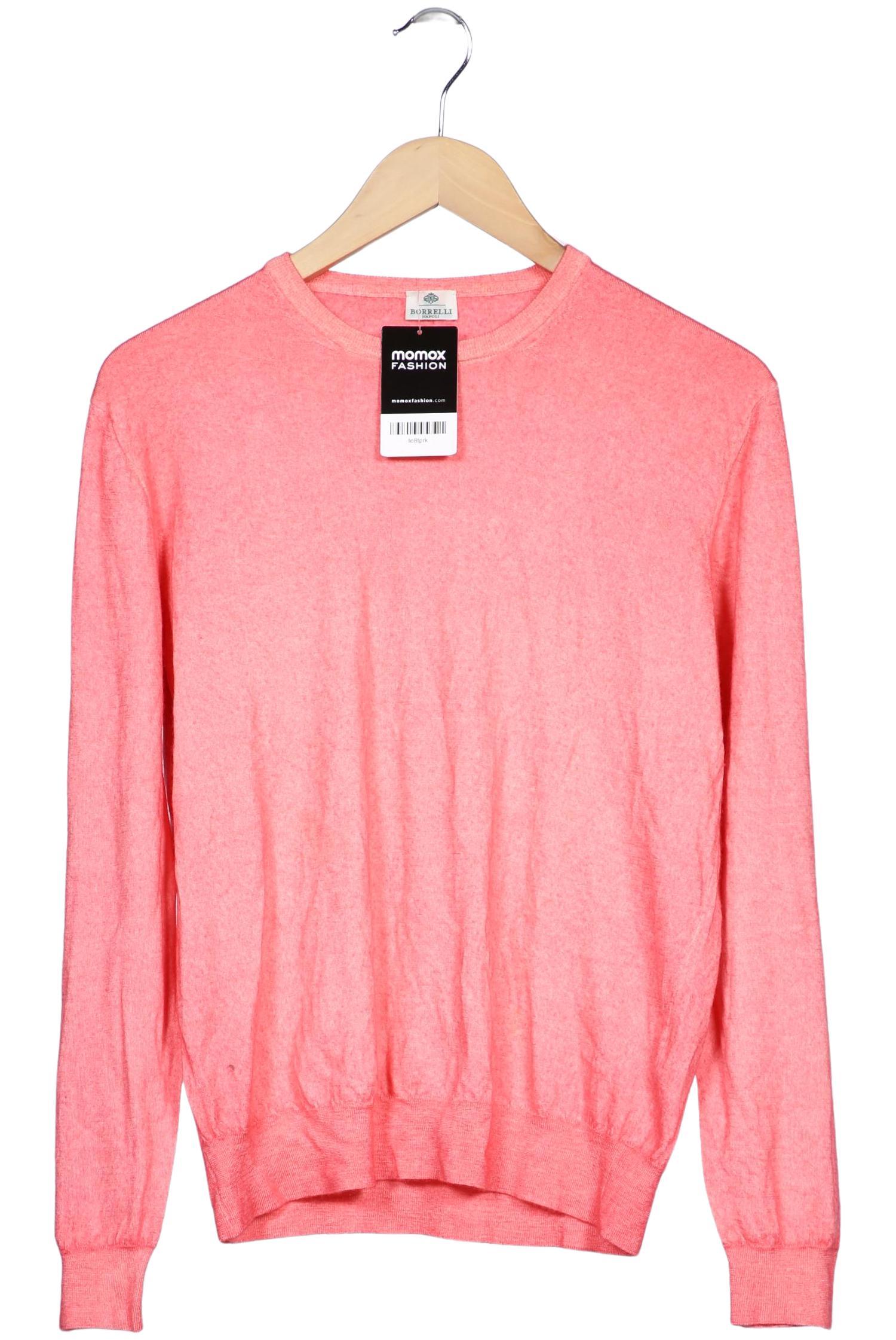 

Luigi Borrelli Herren Pullover, pink, Gr. 50