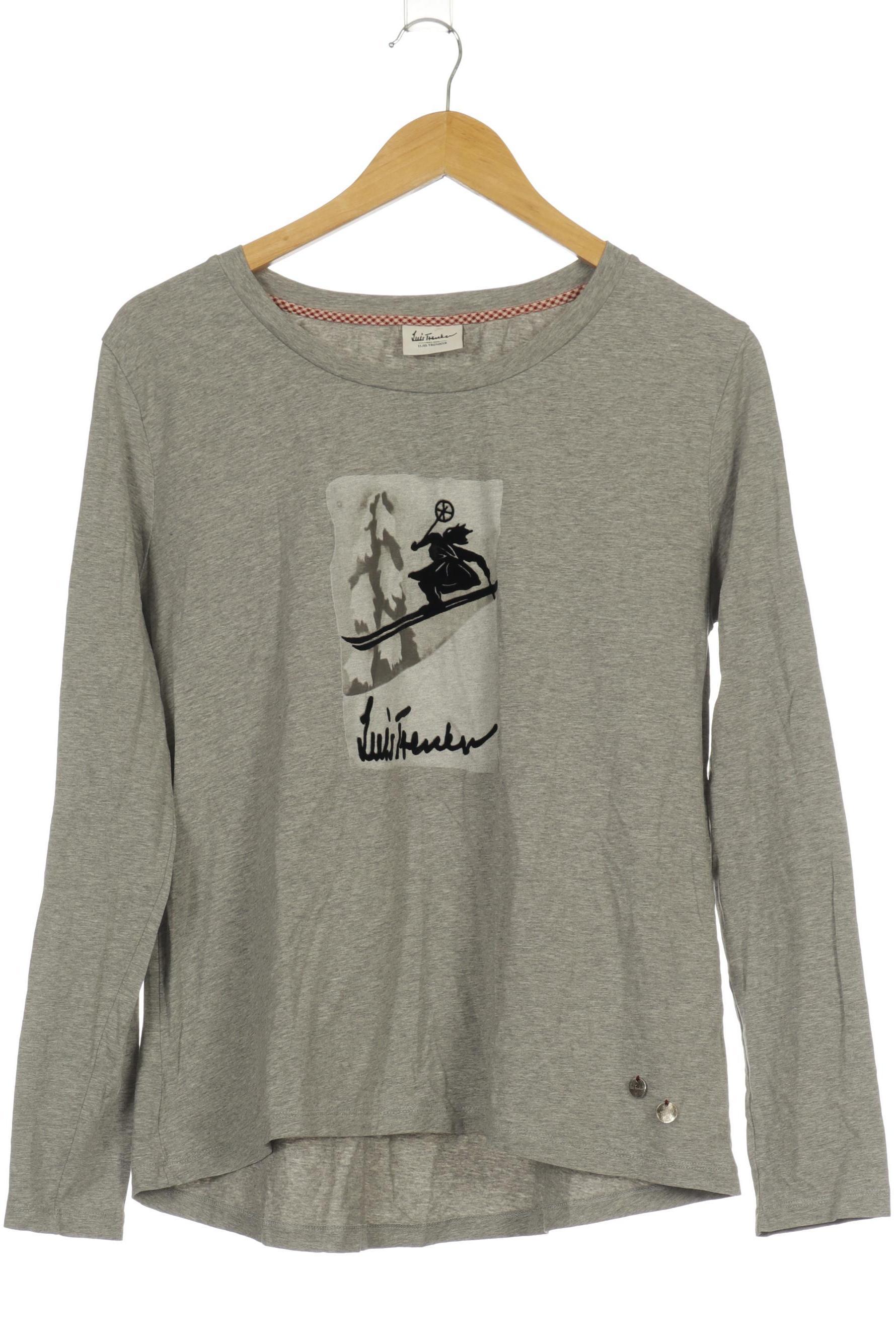 

Luis Trenker Damen Langarmshirt, grau, Gr.
