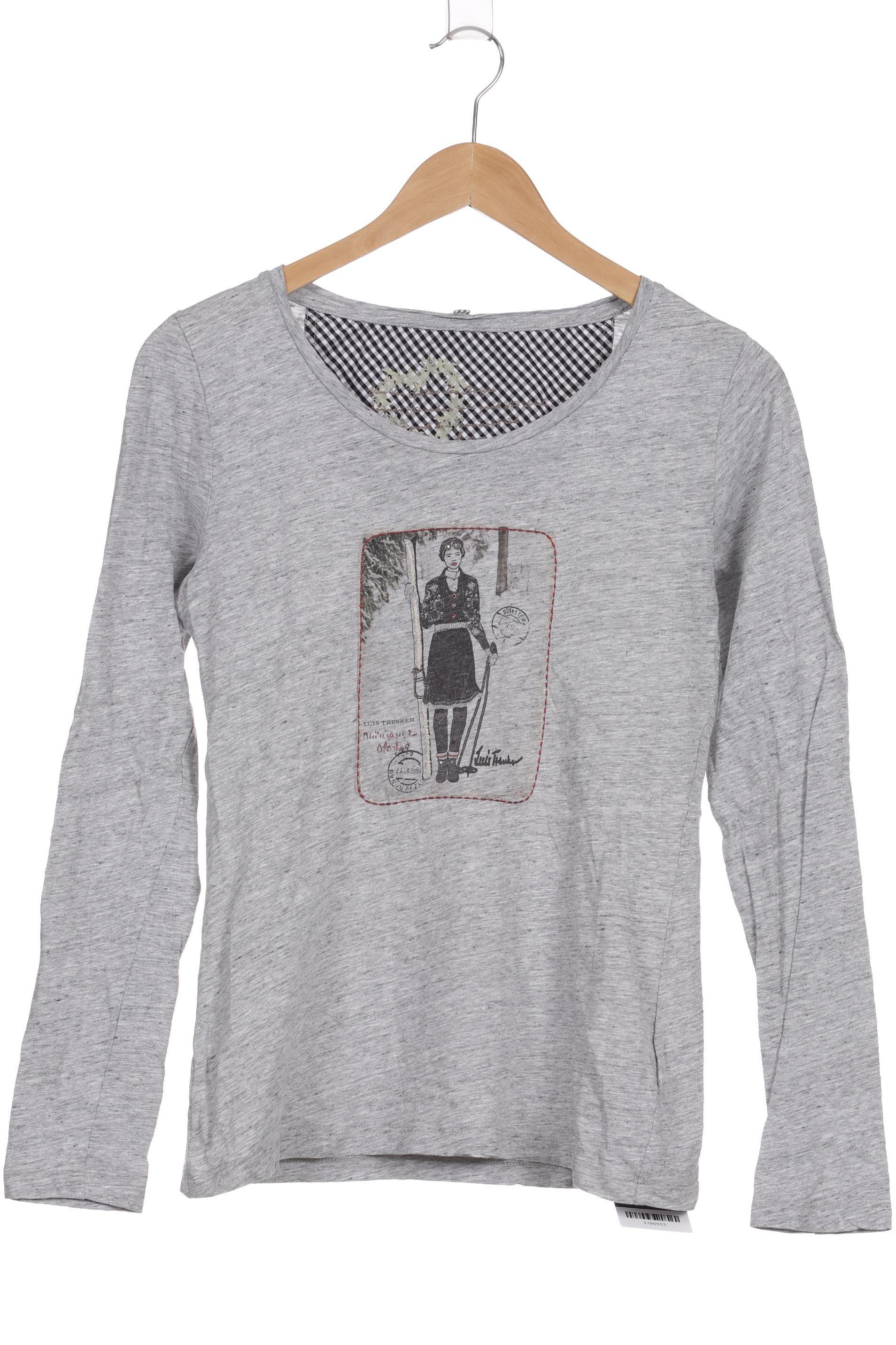 

Luis Trenker Damen Langarmshirt, grau, Gr.