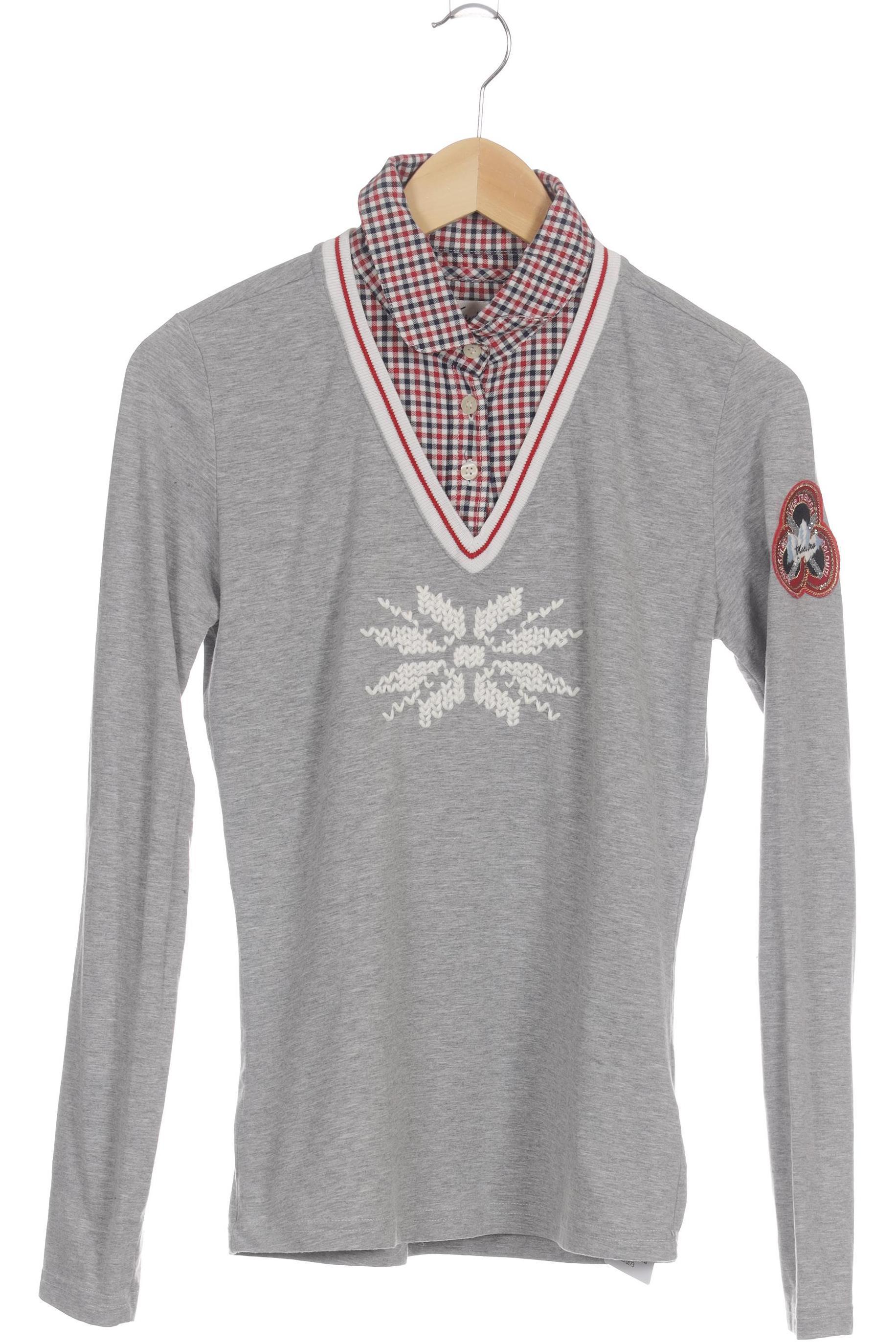 

Luis Trenker Damen Langarmshirt, grau, Gr.