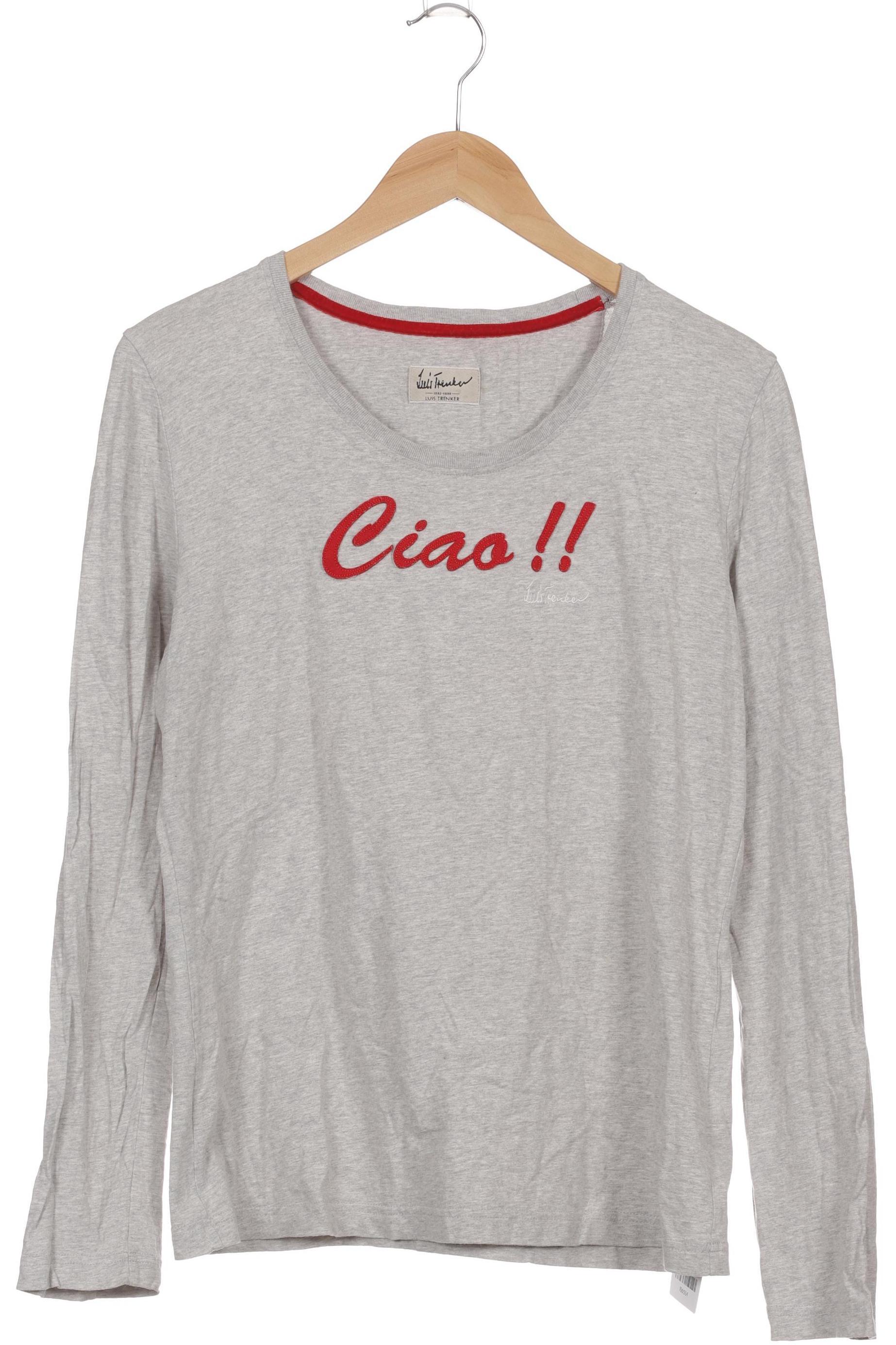 

Luis Trenker Damen Langarmshirt, grau, Gr.