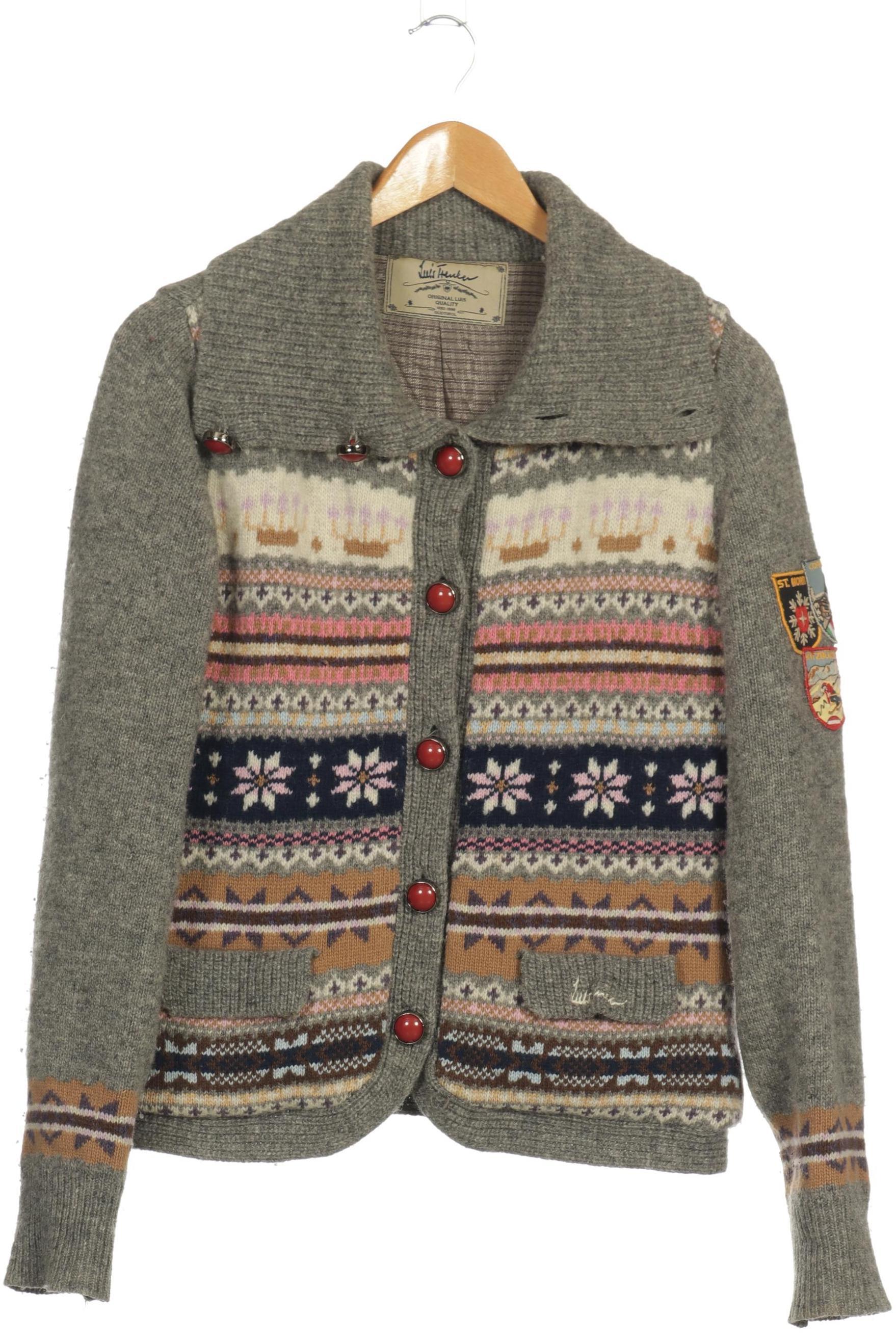 

Luis Trenker Damen Strickjacke, grau, Gr.