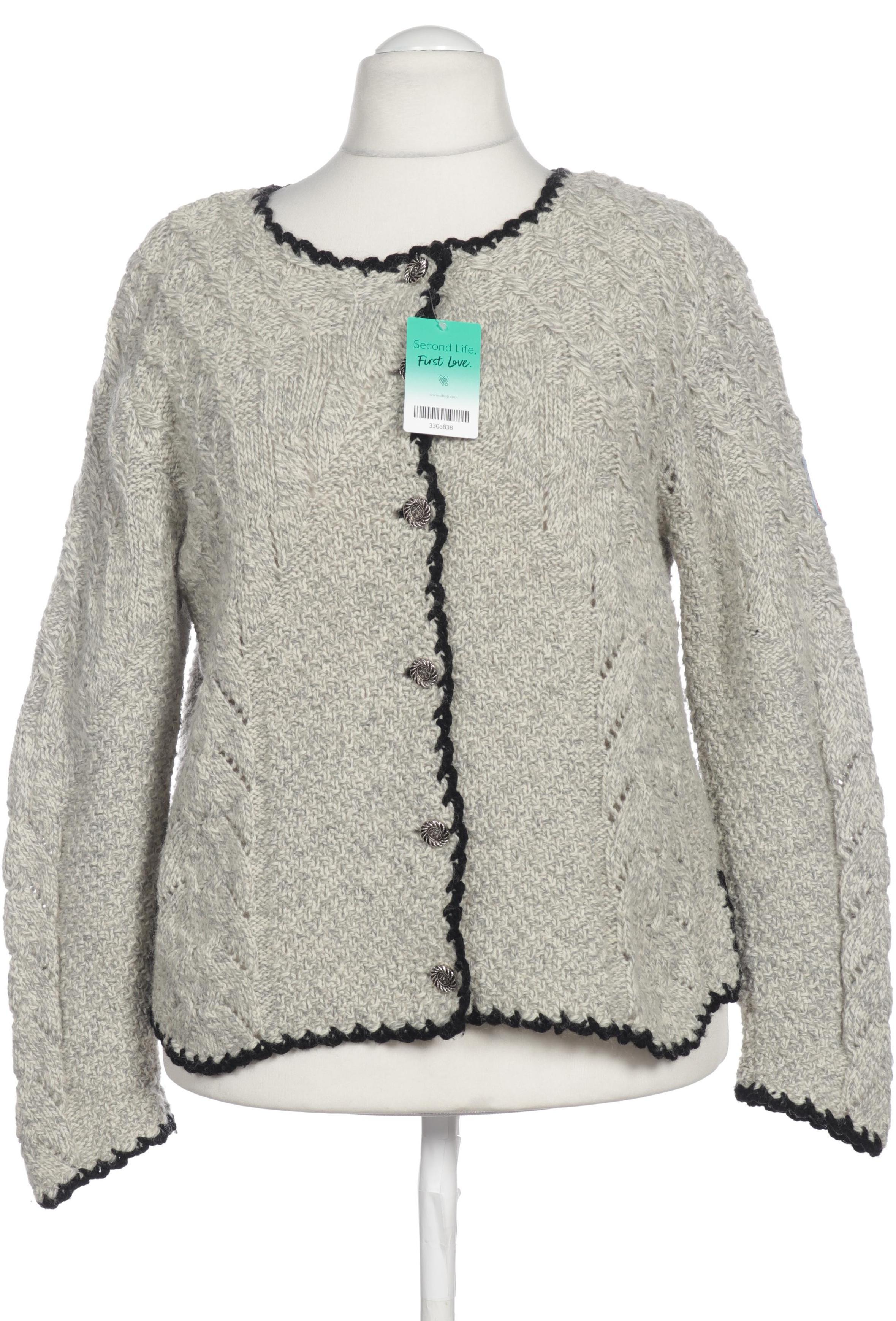 

Luis Trenker Damen Strickjacke, grau, Gr.