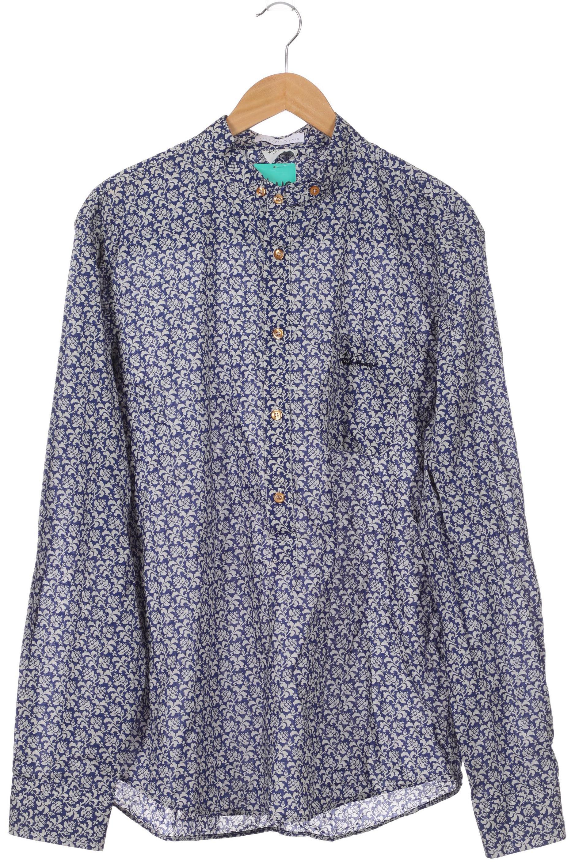 

Luis Trenker Herren Hemd, blau, Gr.