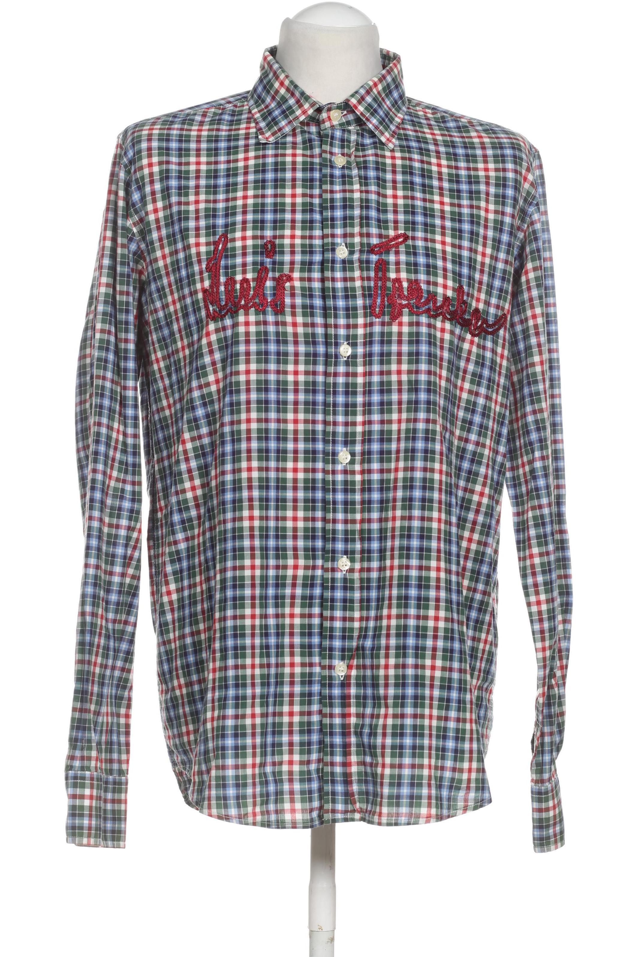 

Luis Trenker Herren Hemd, blau, Gr.