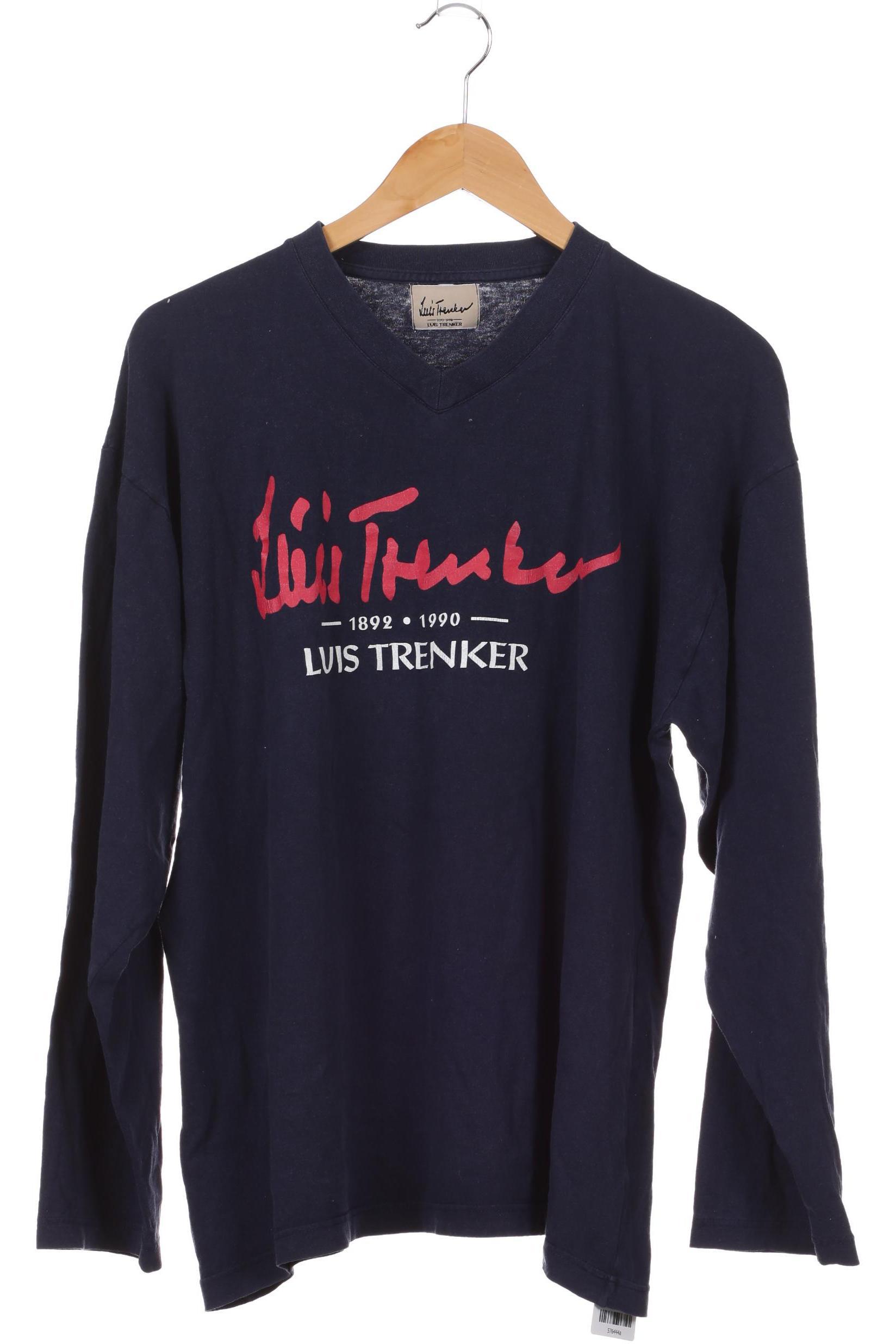 

Luis Trenker Herren Langarmshirt, blau, Gr.