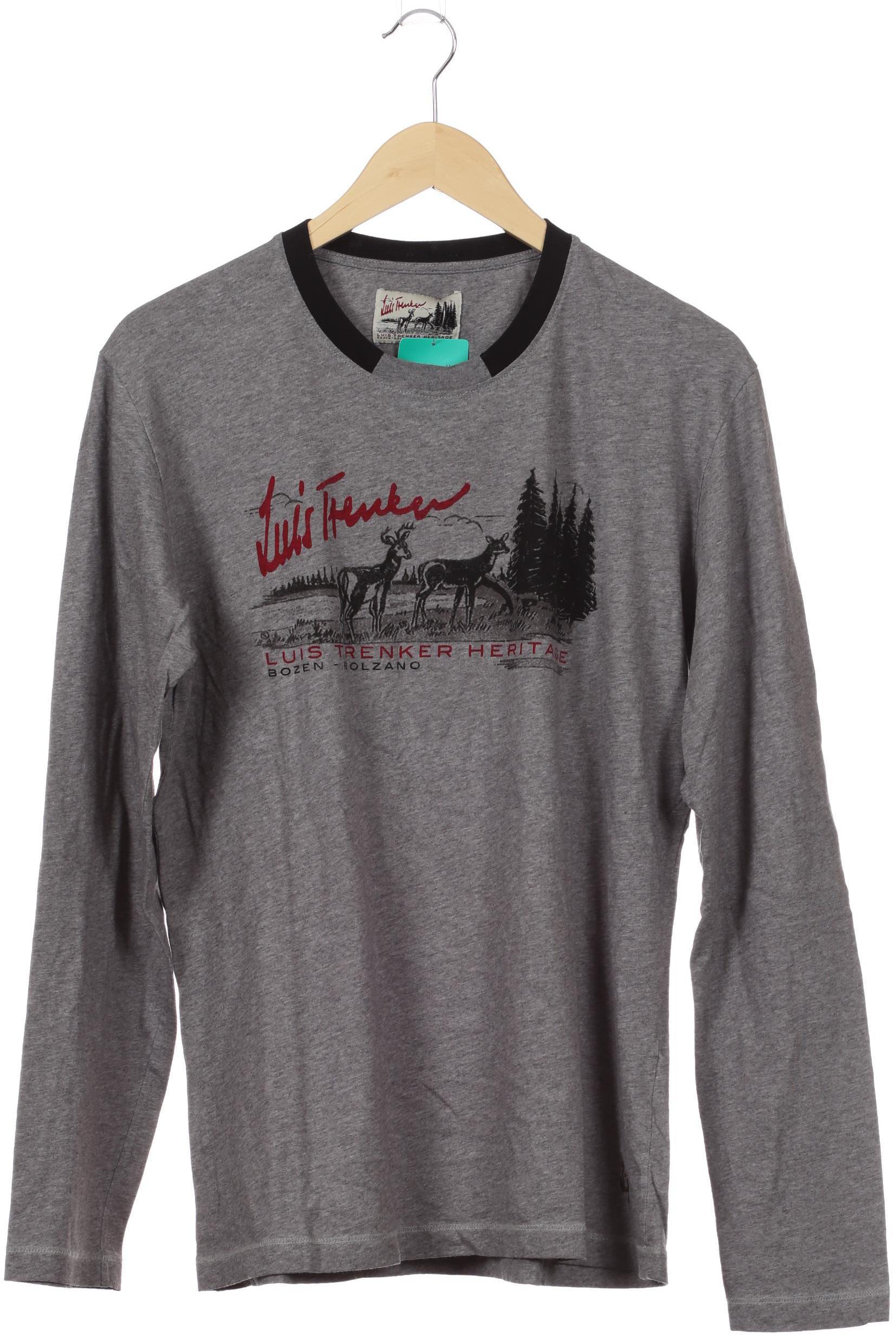 Thumbnail - Luis Trenker Herren Langarmshirt, grau, Gr.