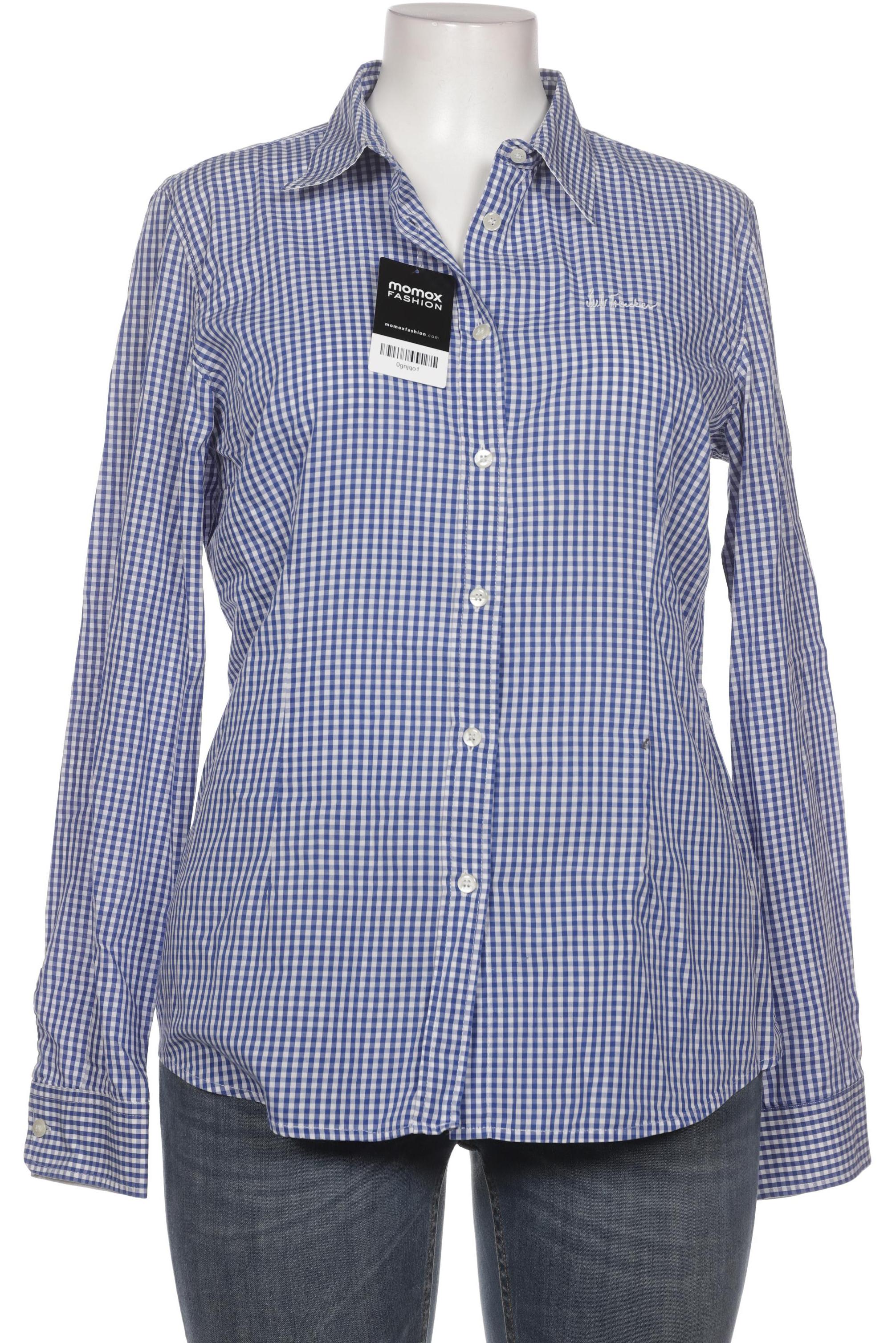 

Luis Trenker Damen Bluse, blau, Gr. 46