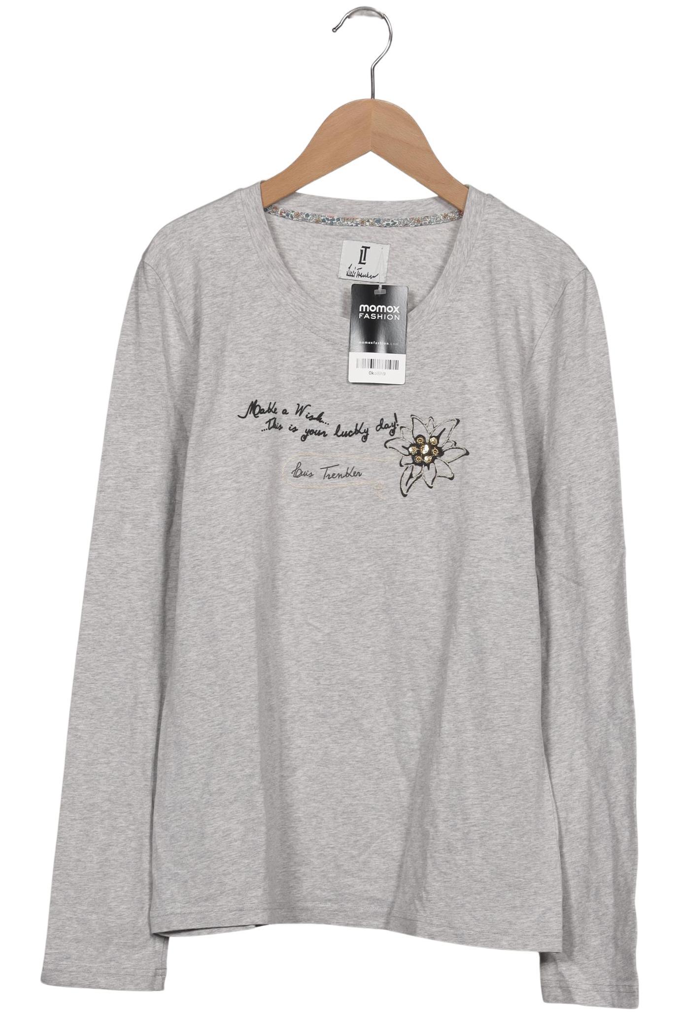 

Luis Trenker Damen Langarmshirt, grau, Gr. 42