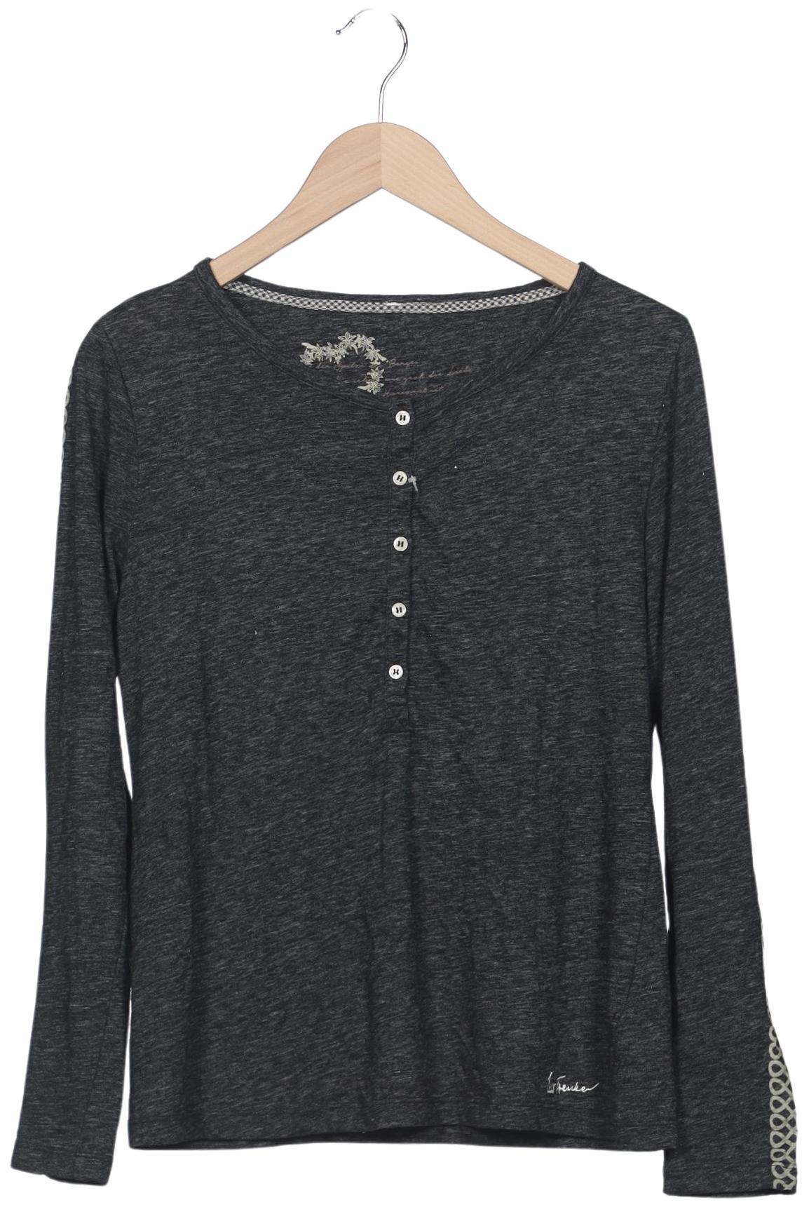 

Luis Trenker Damen Langarmshirt, grau, Gr. 38