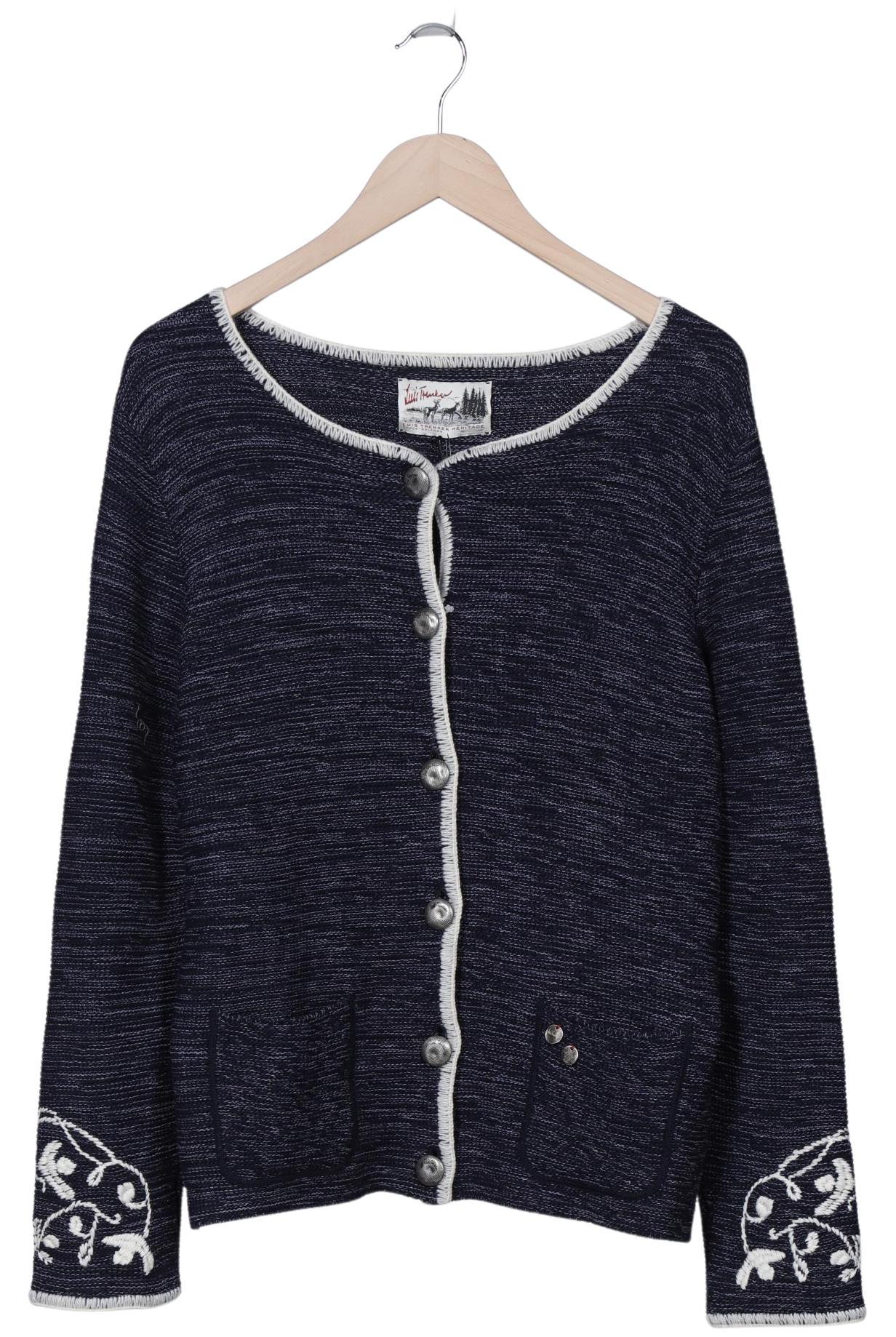 

Luis Trenker Damen Strickjacke, marineblau, Gr. 38