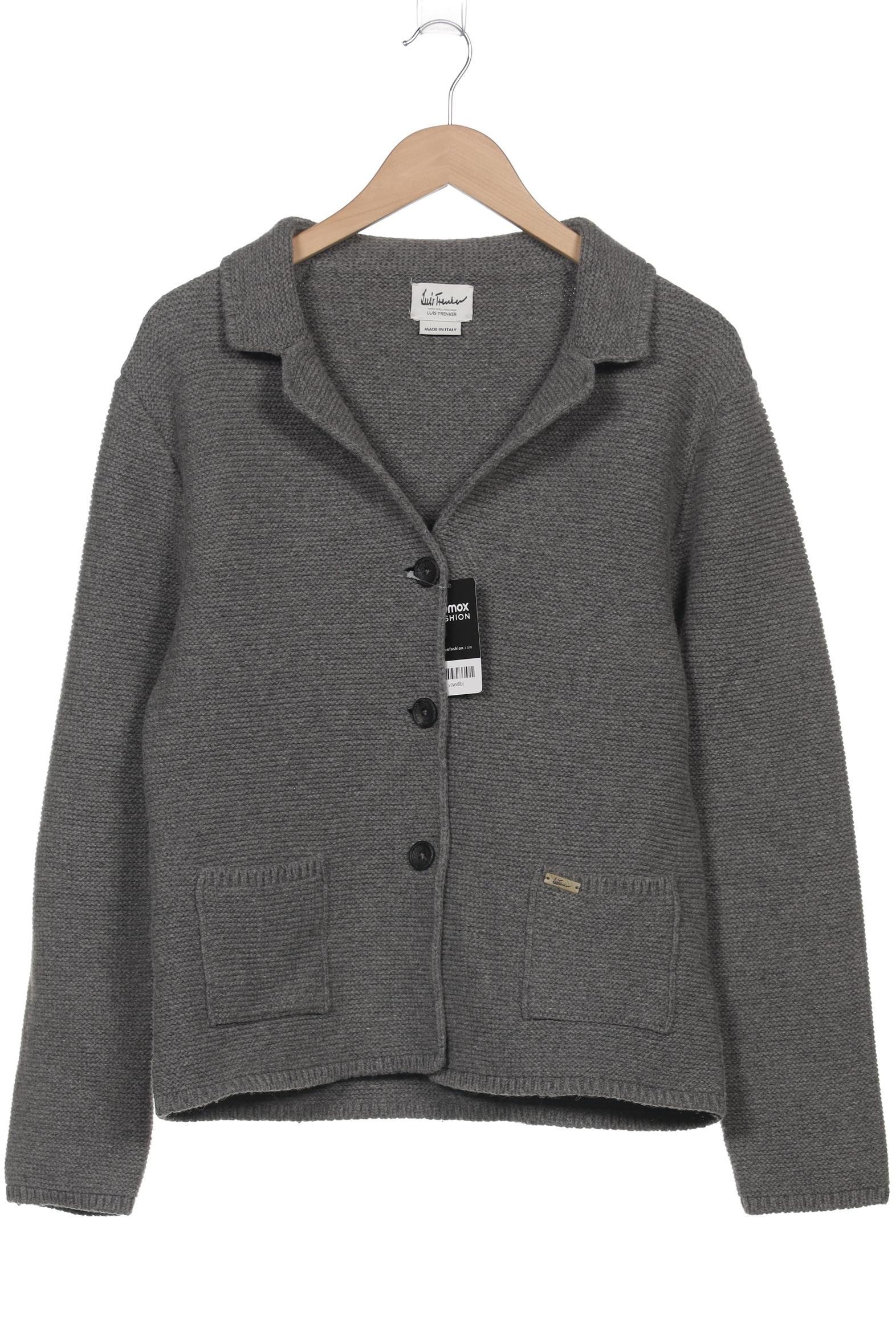 

Luis Trenker Damen Strickjacke, grau, Gr. 42