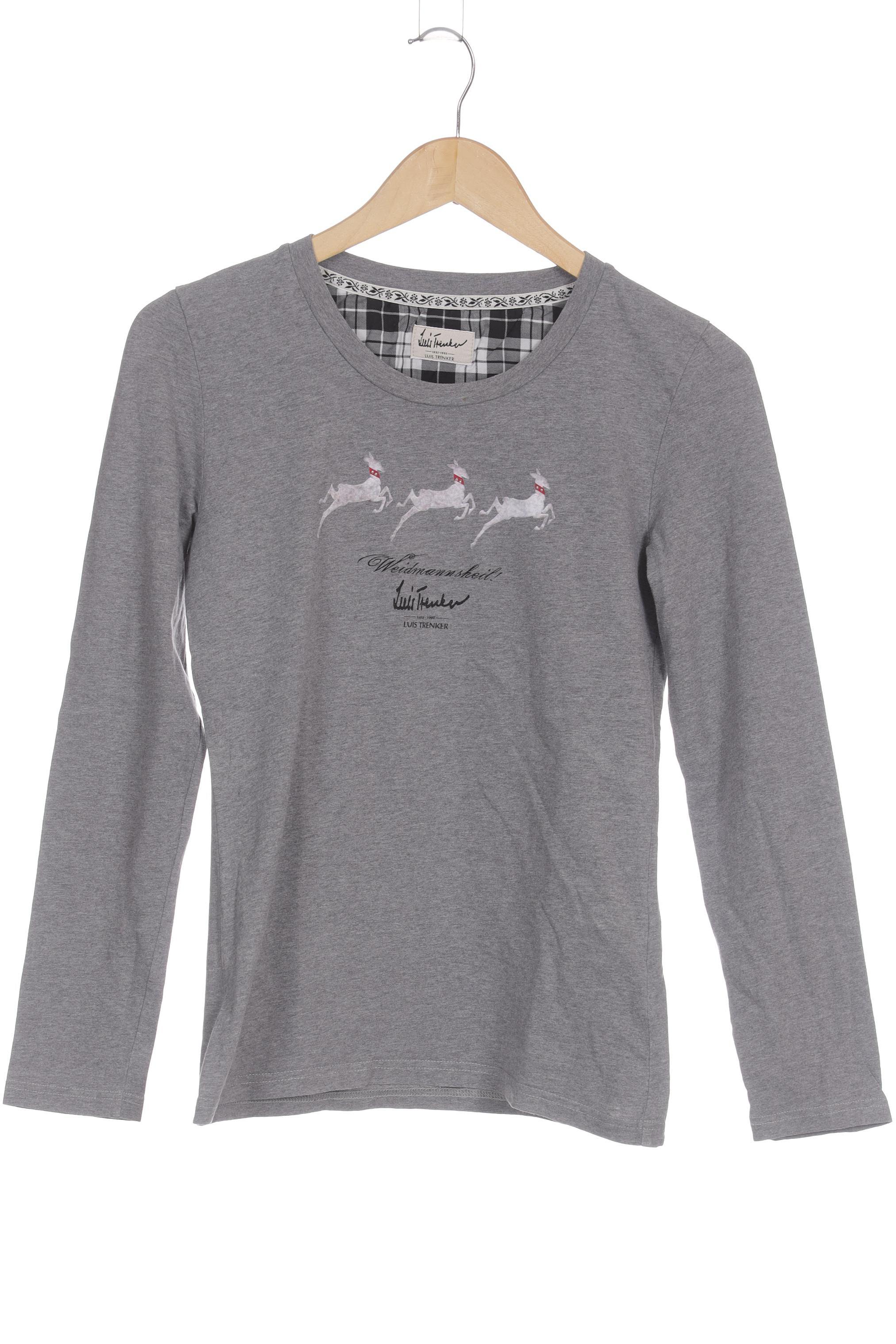 

Luis Trenker Damen Langarmshirt, grau, Gr.