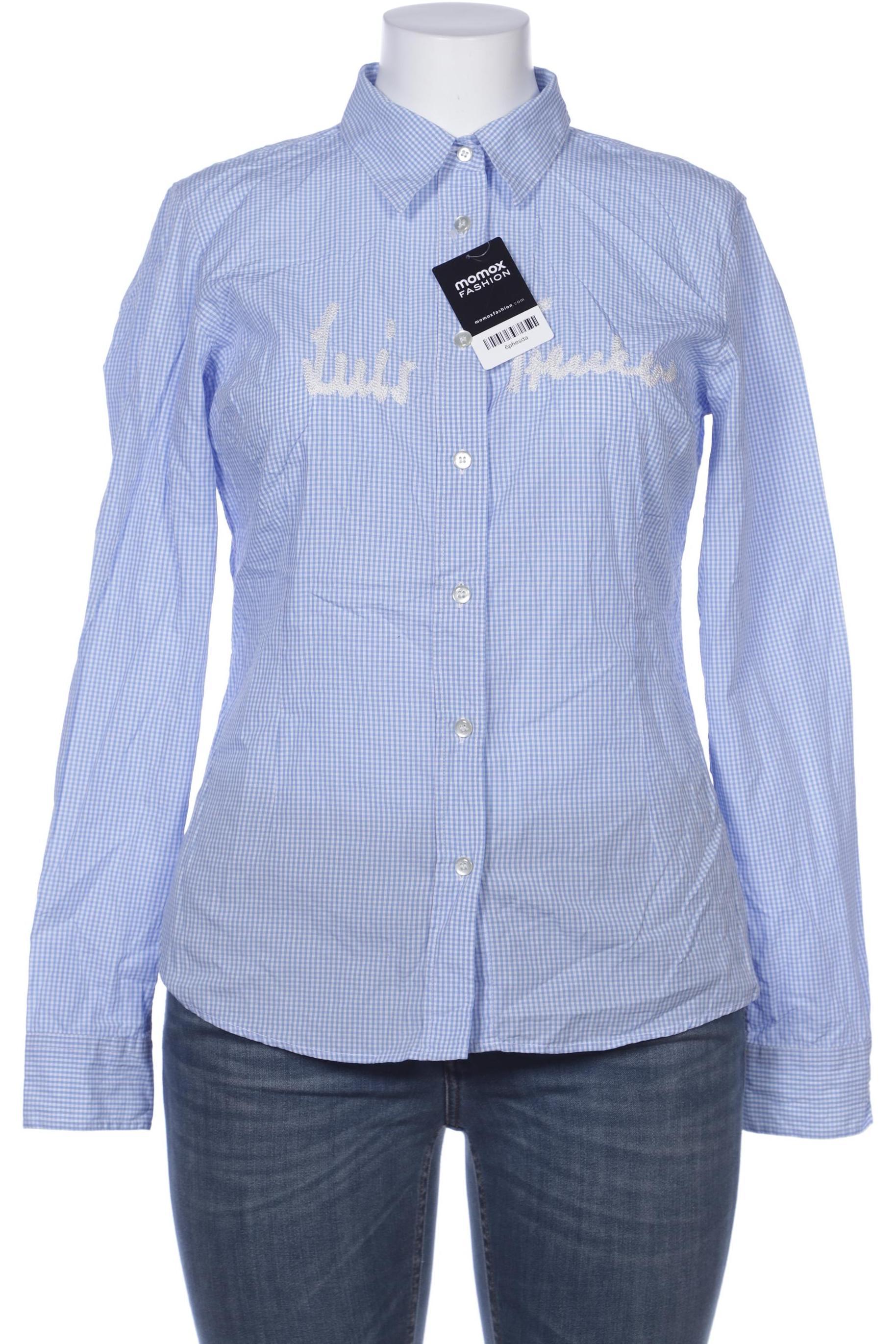 

Luis Trenker Damen Bluse, blau, Gr. 42