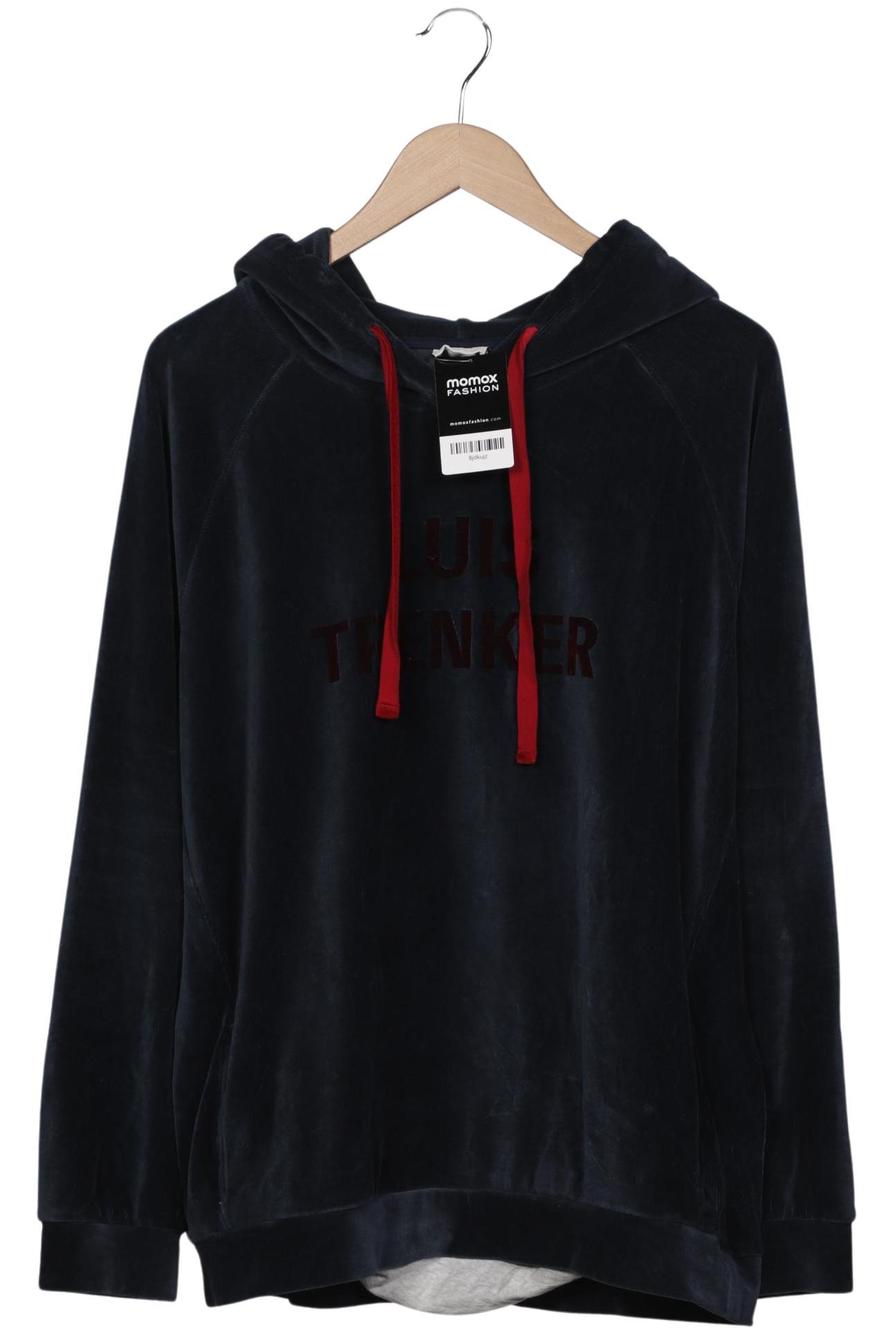 

Luis Trenker Damen Kapuzenpullover, marineblau, Gr. 46