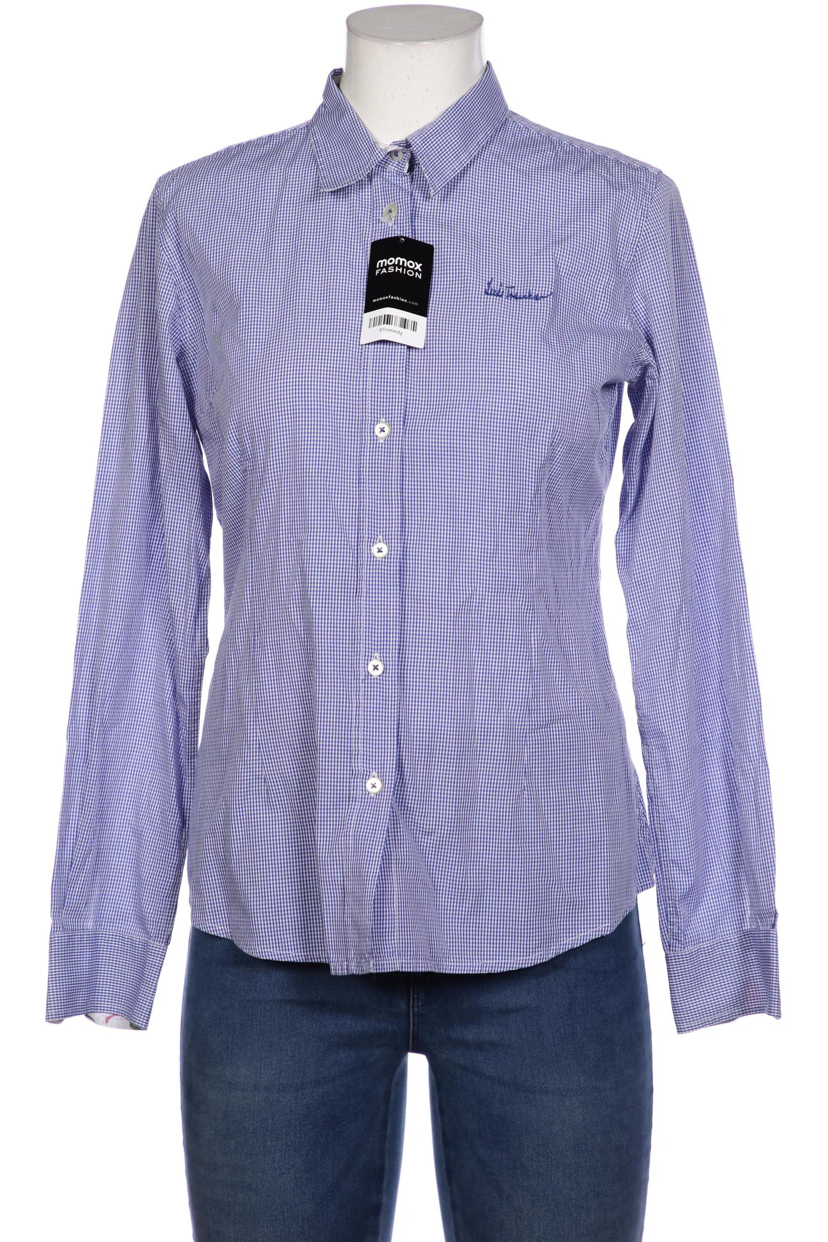 

Luis Trenker Damen Bluse, blau, Gr. 38