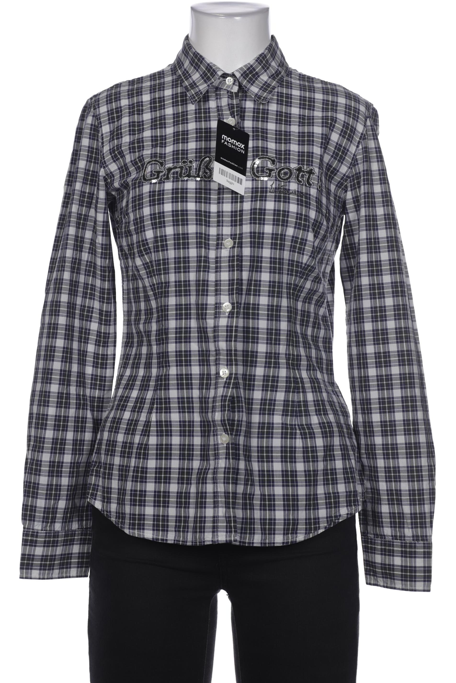 

Luis Trenker Damen Bluse, grau, Gr. 36