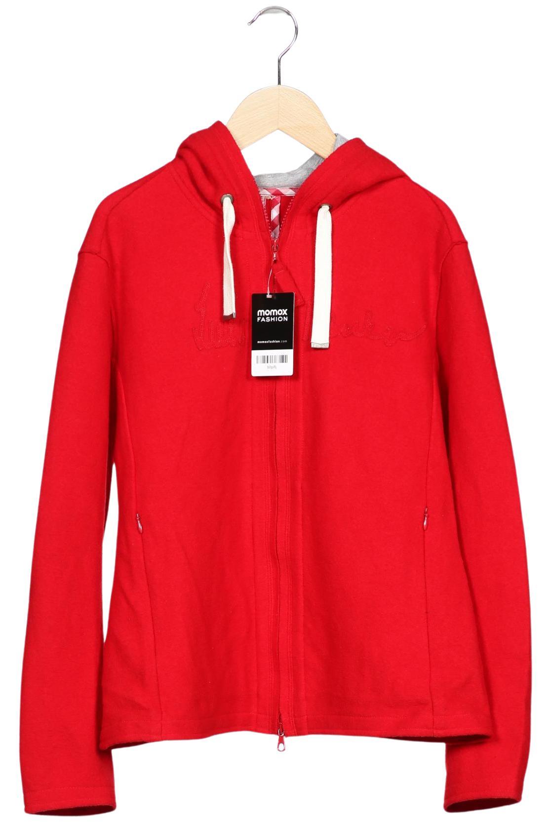 

Luis Trenker Damen Kapuzenpullover, rot, Gr. 46