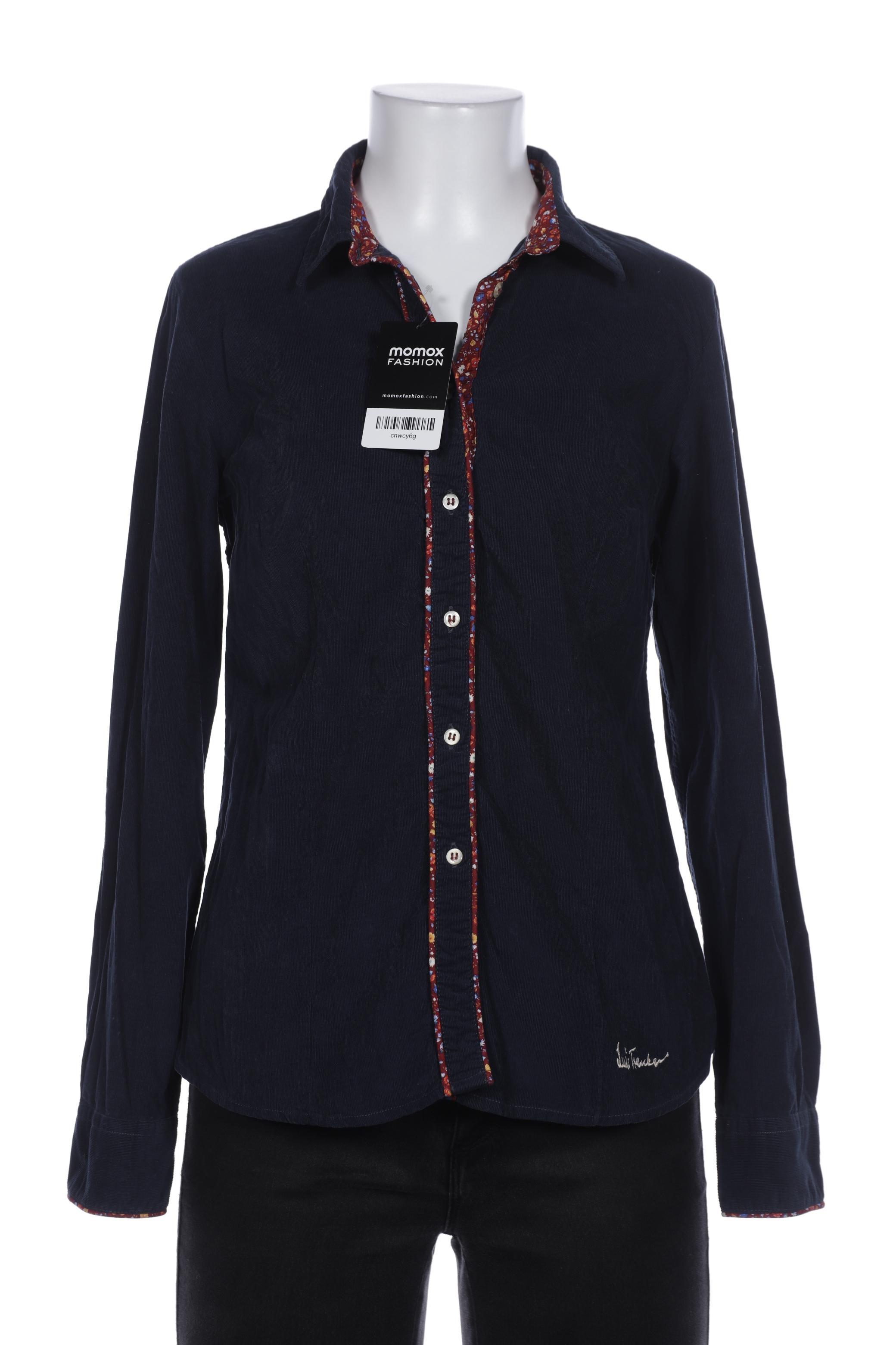 

Luis Trenker Damen Bluse, marineblau, Gr. 34