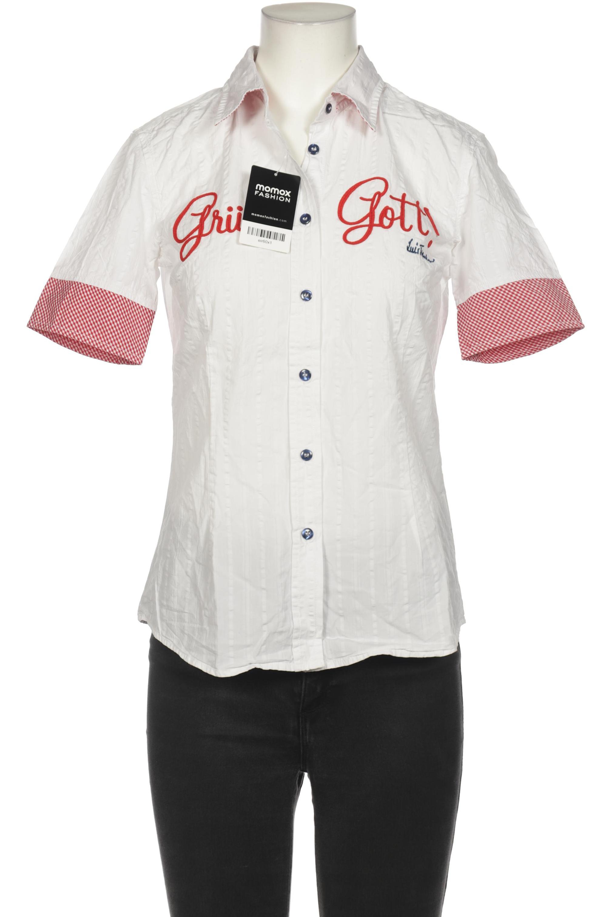 

Luis Trenker Damen Bluse, weiß