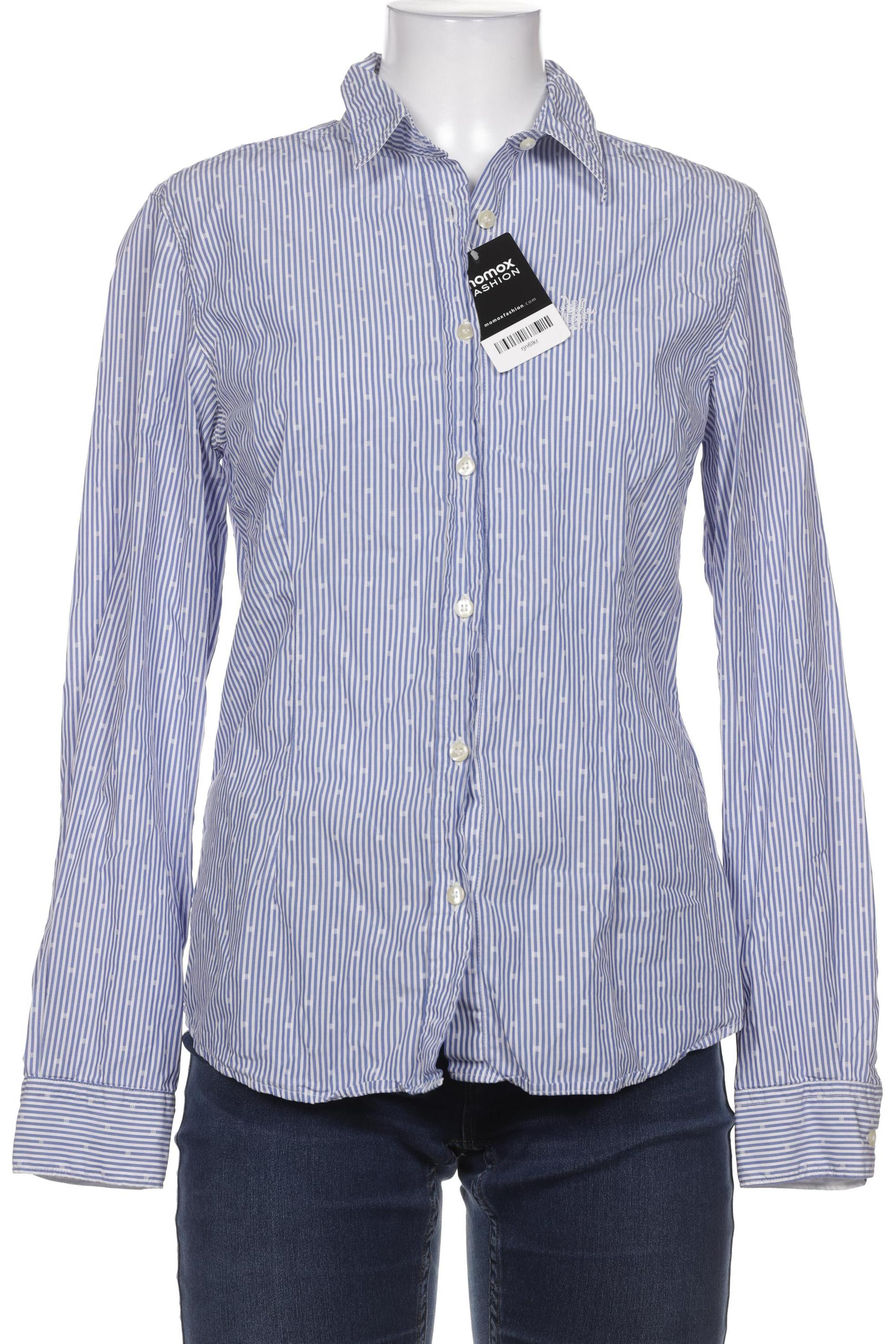 

Luis Trenker Damen Bluse, blau, Gr. 38