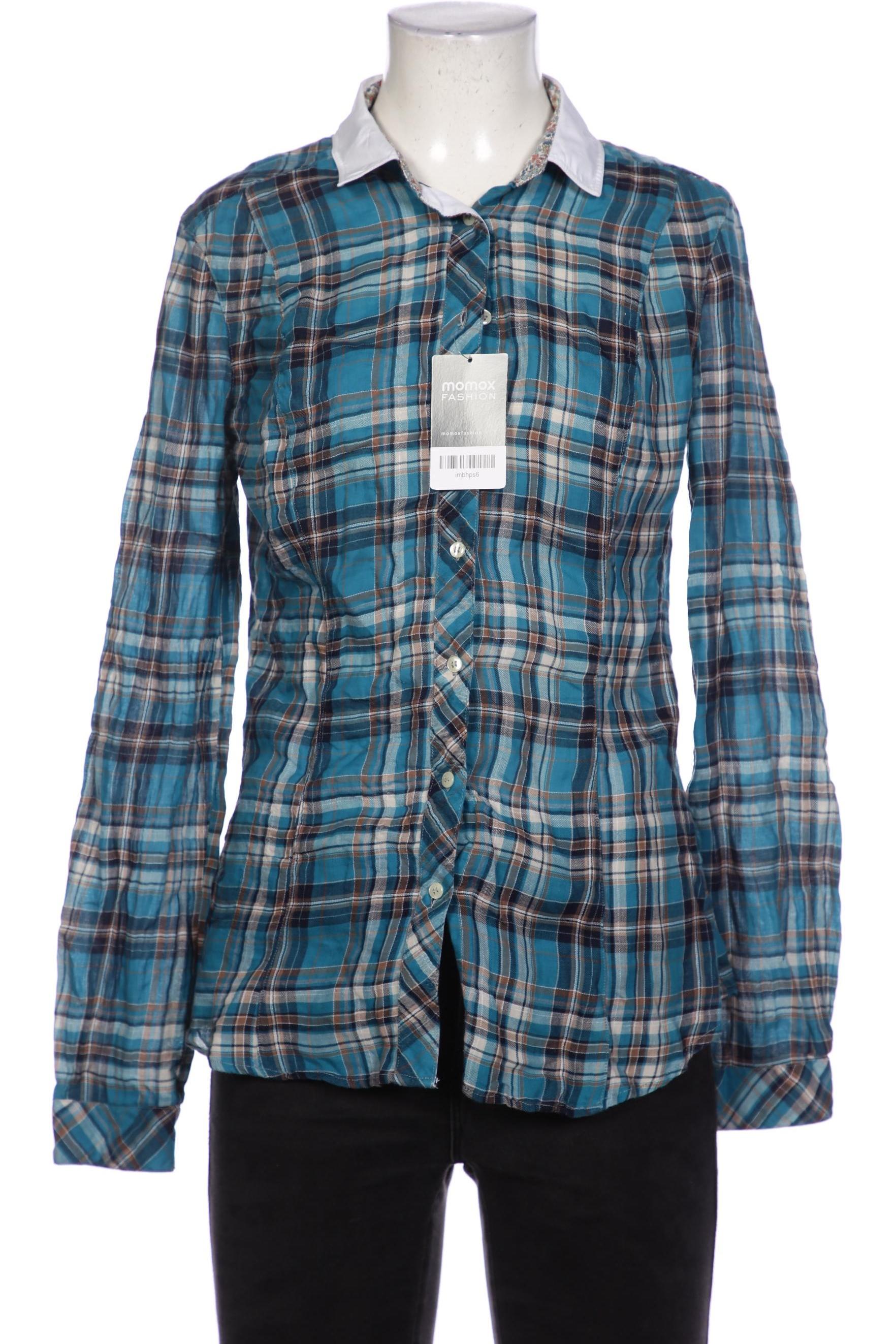 

Luis Trenker Damen Bluse, blau, Gr. 36