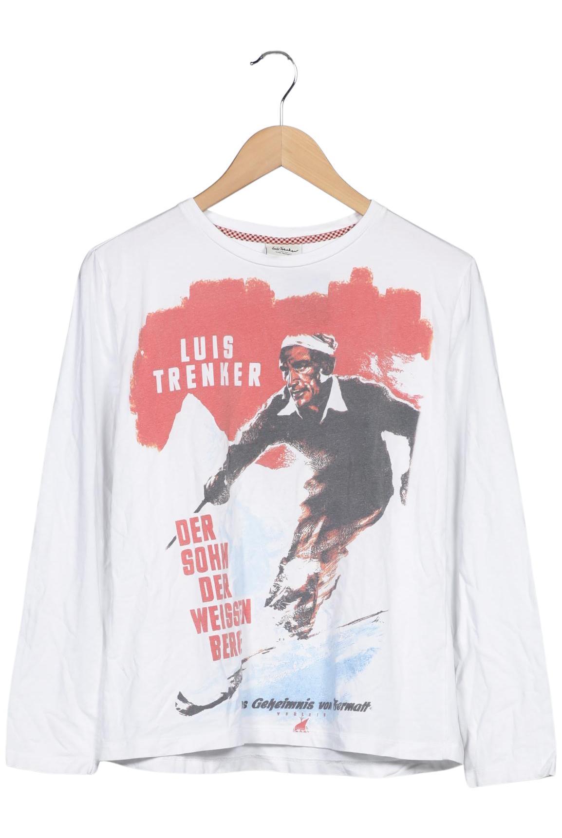 

Luis Trenker Damen Langarmshirt, weiß, Gr. 36