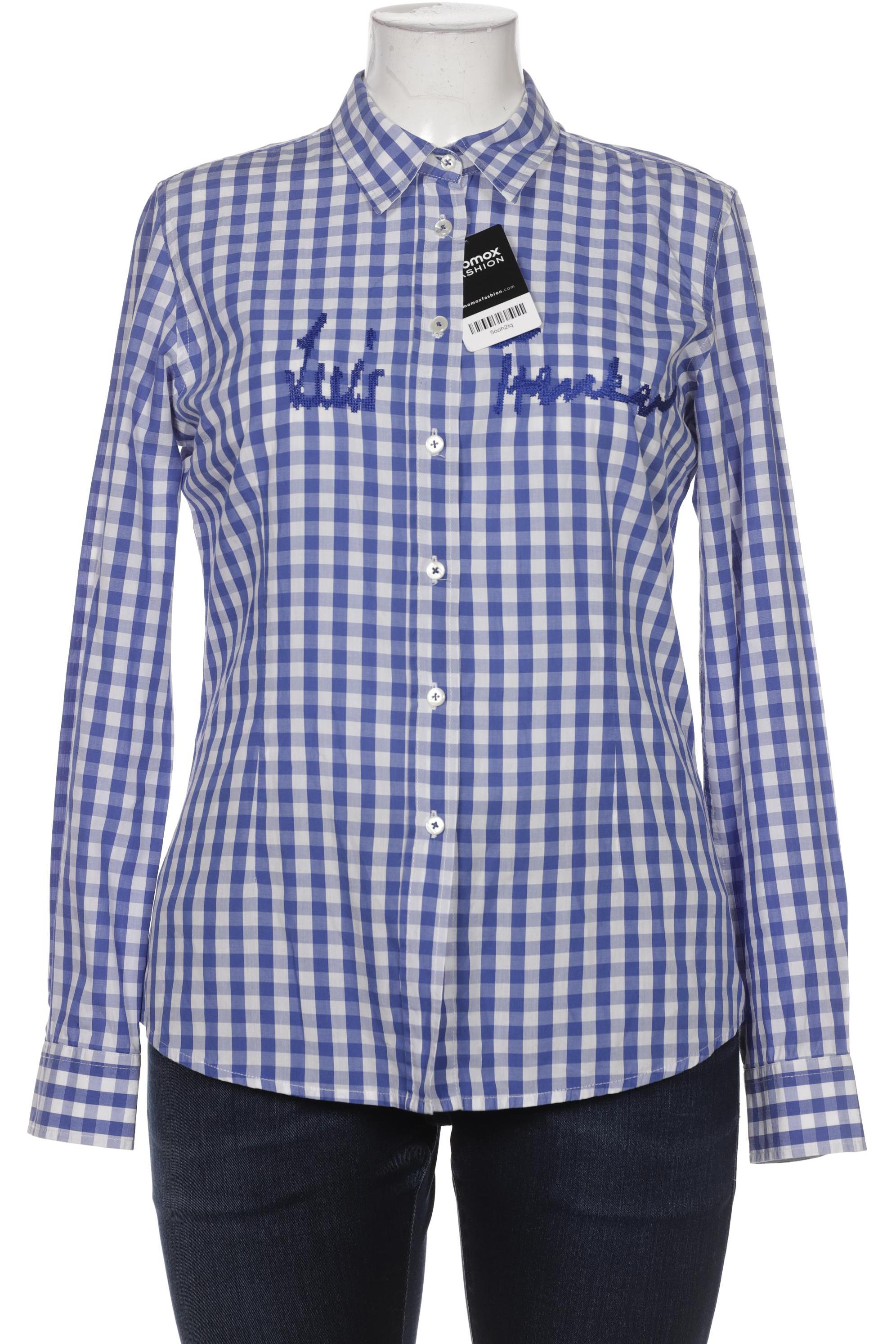 

Luis Trenker Damen Bluse, blau, Gr. 42