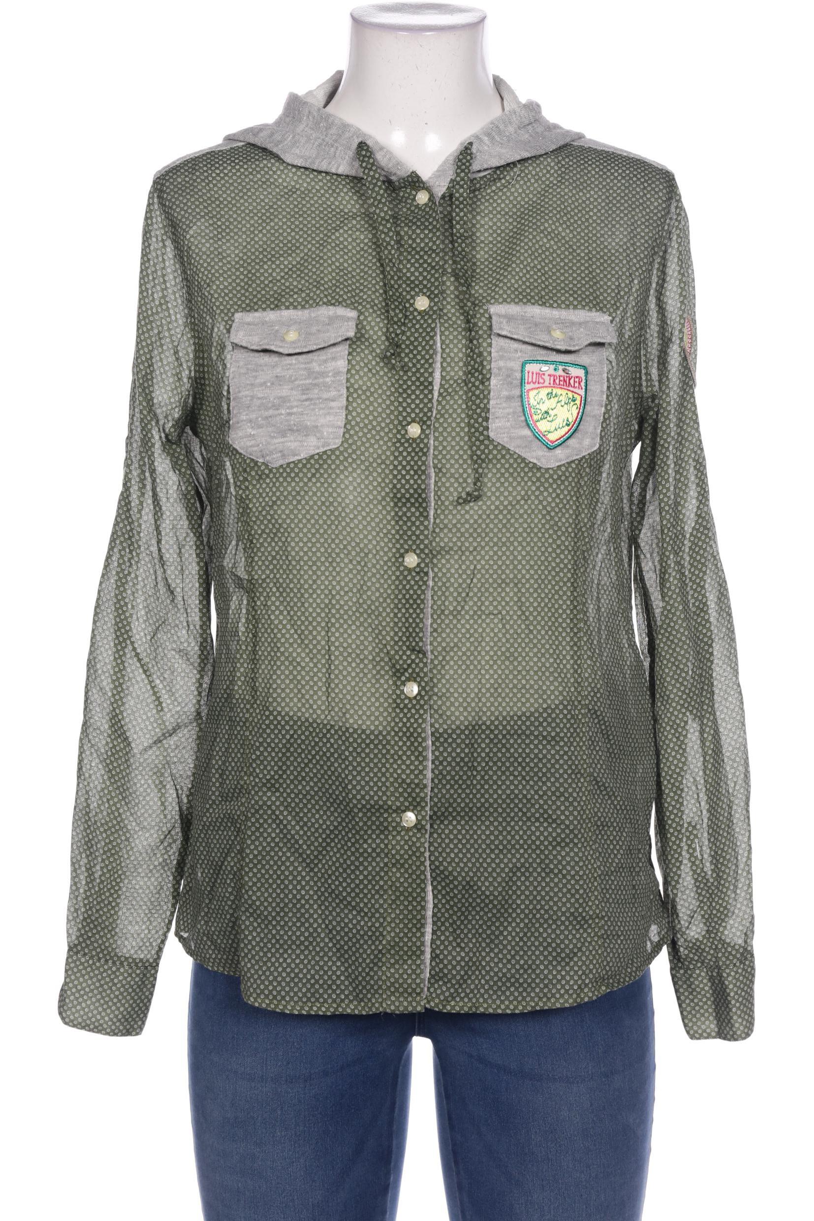 

Luis Trenker Damen Bluse, grün, Gr. 38