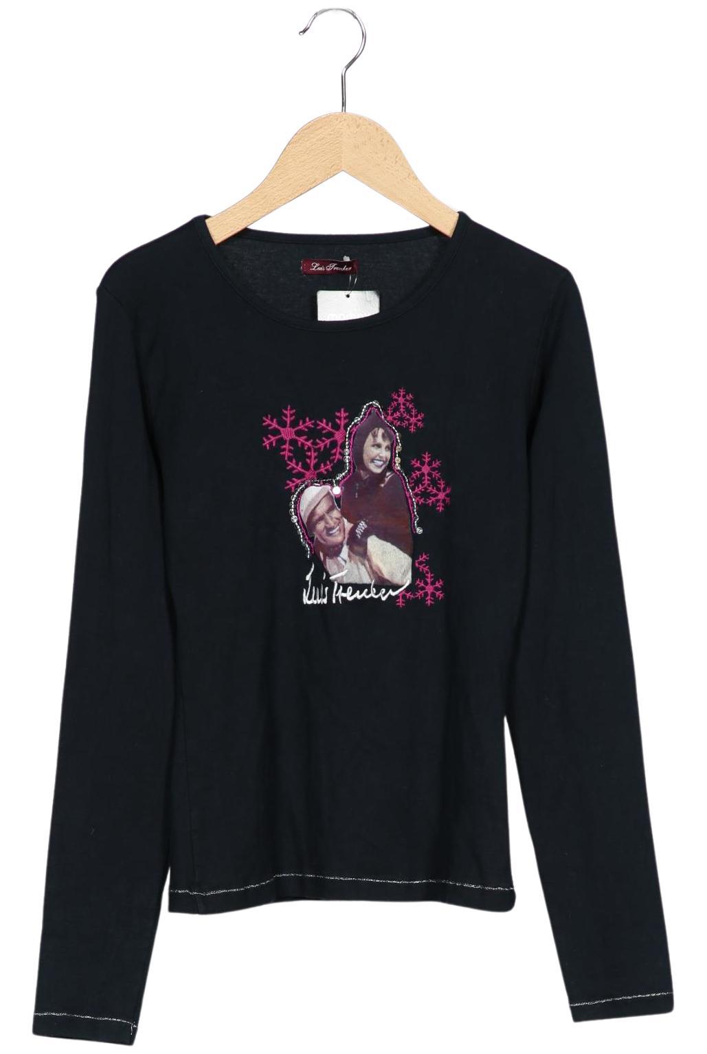 

Luis Trenker Damen Langarmshirt, marineblau, Gr. 36