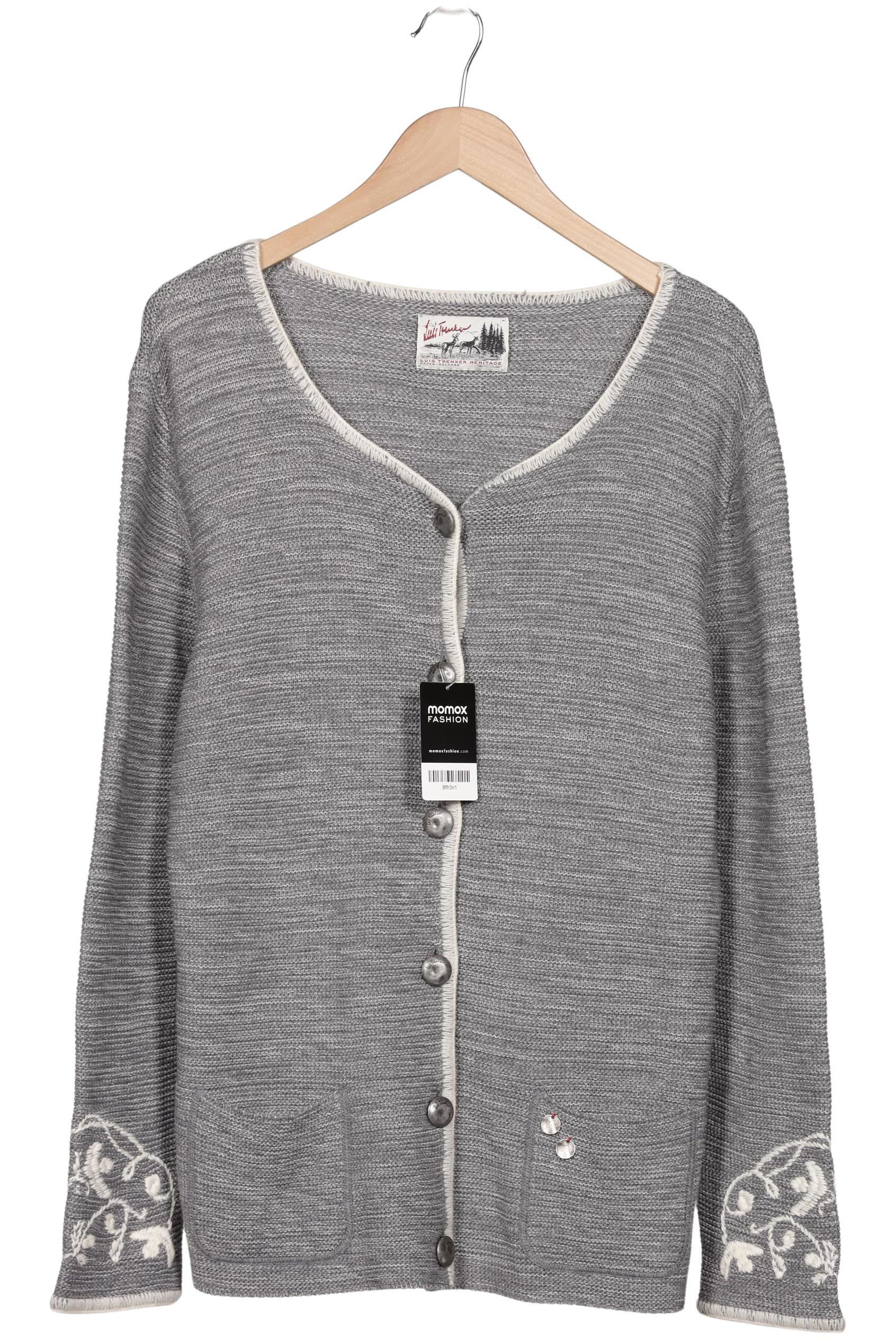 

Luis Trenker Damen Strickjacke, grau, Gr. 44