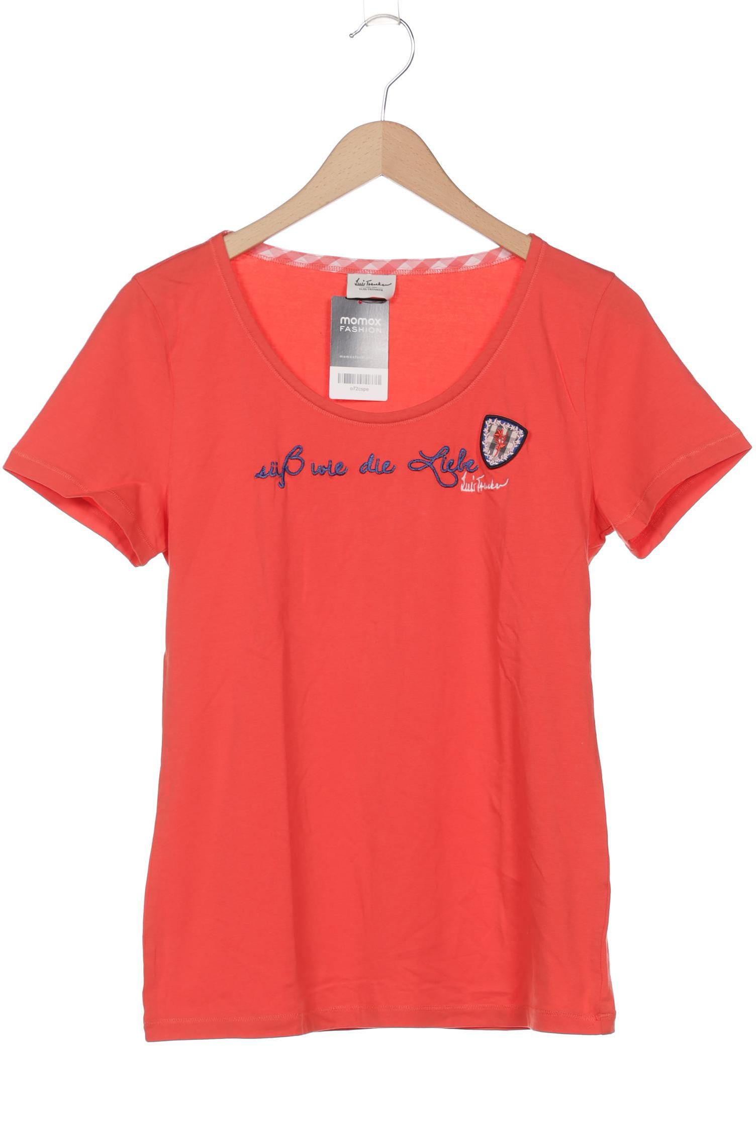 

Luis Trenker Damen T-Shirt, orange, Gr. 42