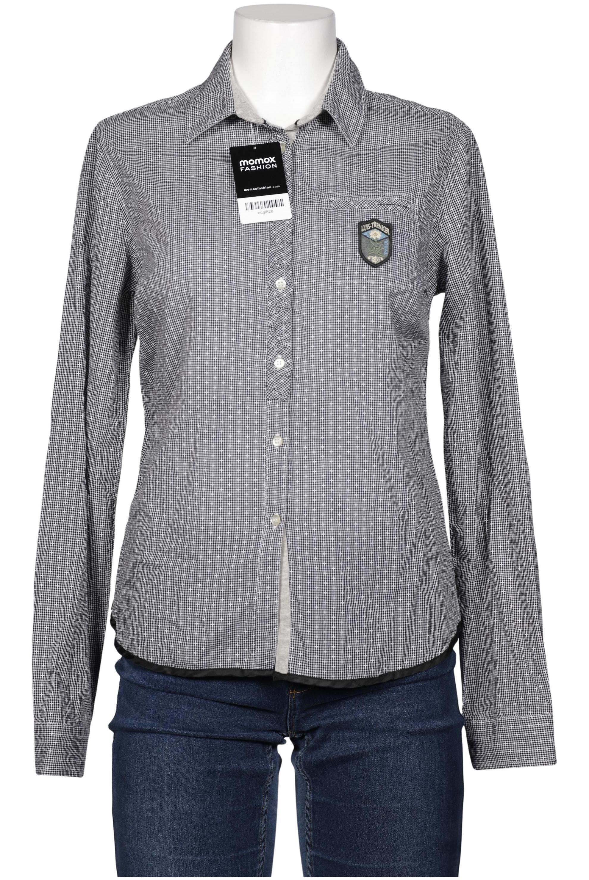 

Luis Trenker Damen Bluse, grau, Gr. 38