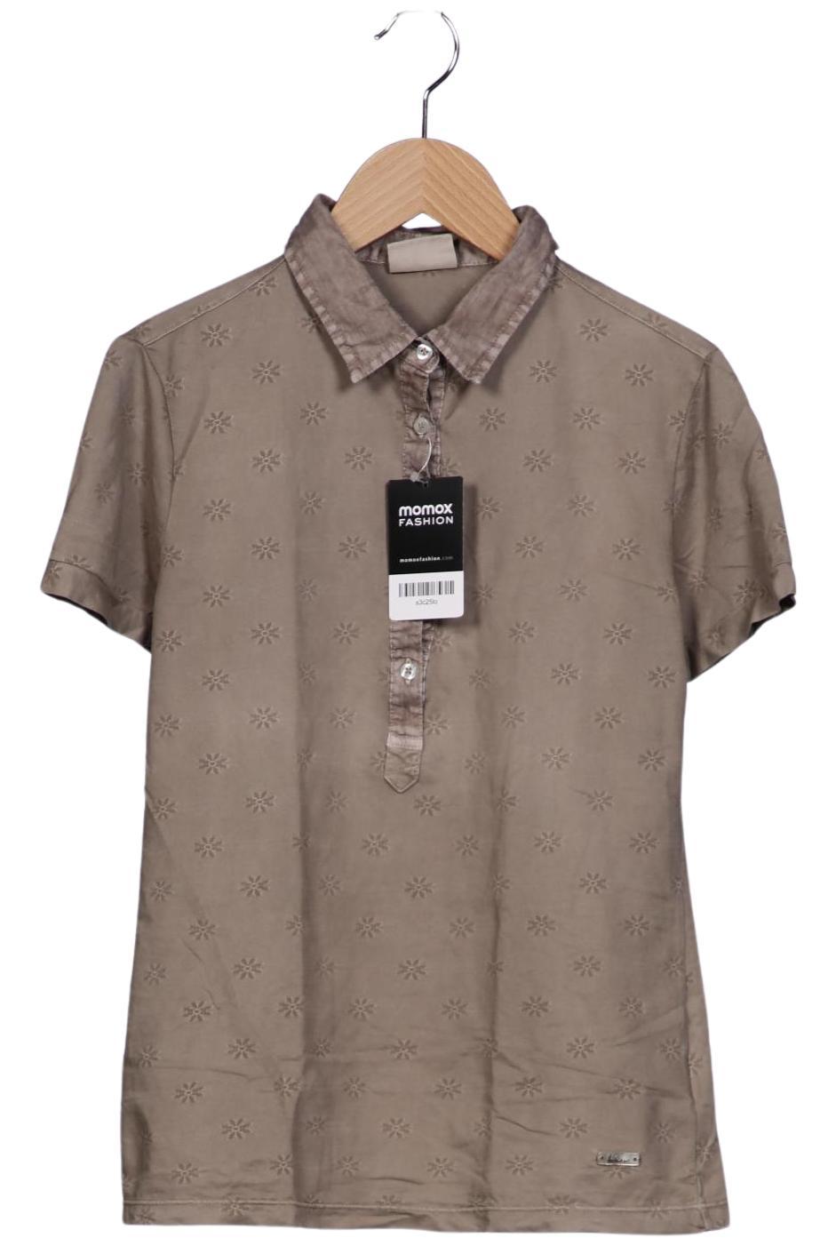 

Luis Trenker Damen Poloshirt, grau, Gr. 34