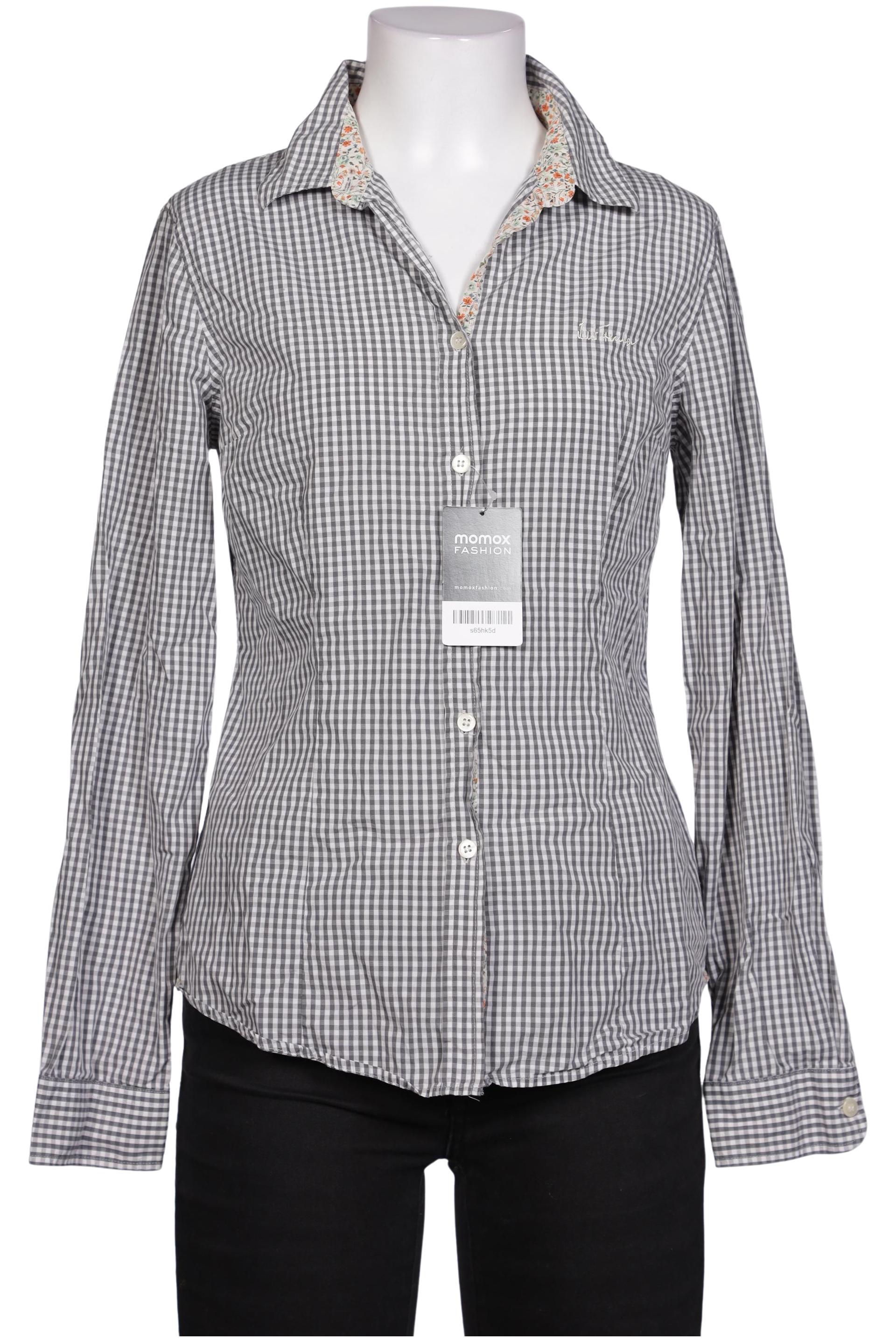 

Luis Trenker Damen Bluse, grau, Gr. 36